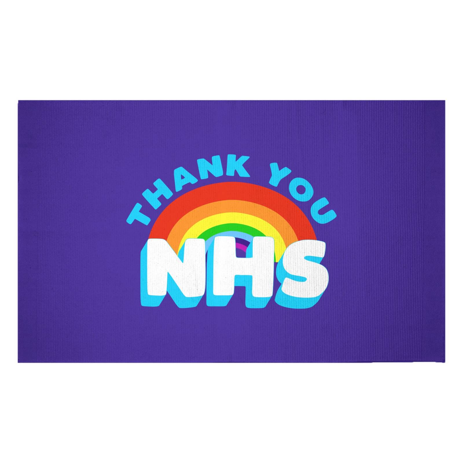 Thank You NHS Woven Rug - Small