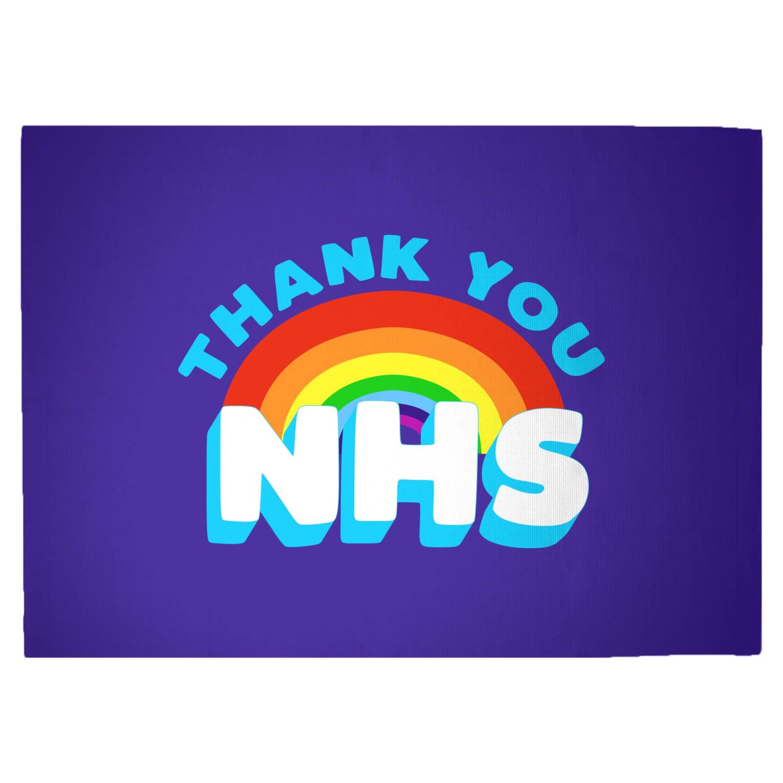 Thank You NHS Woven Rug - Large