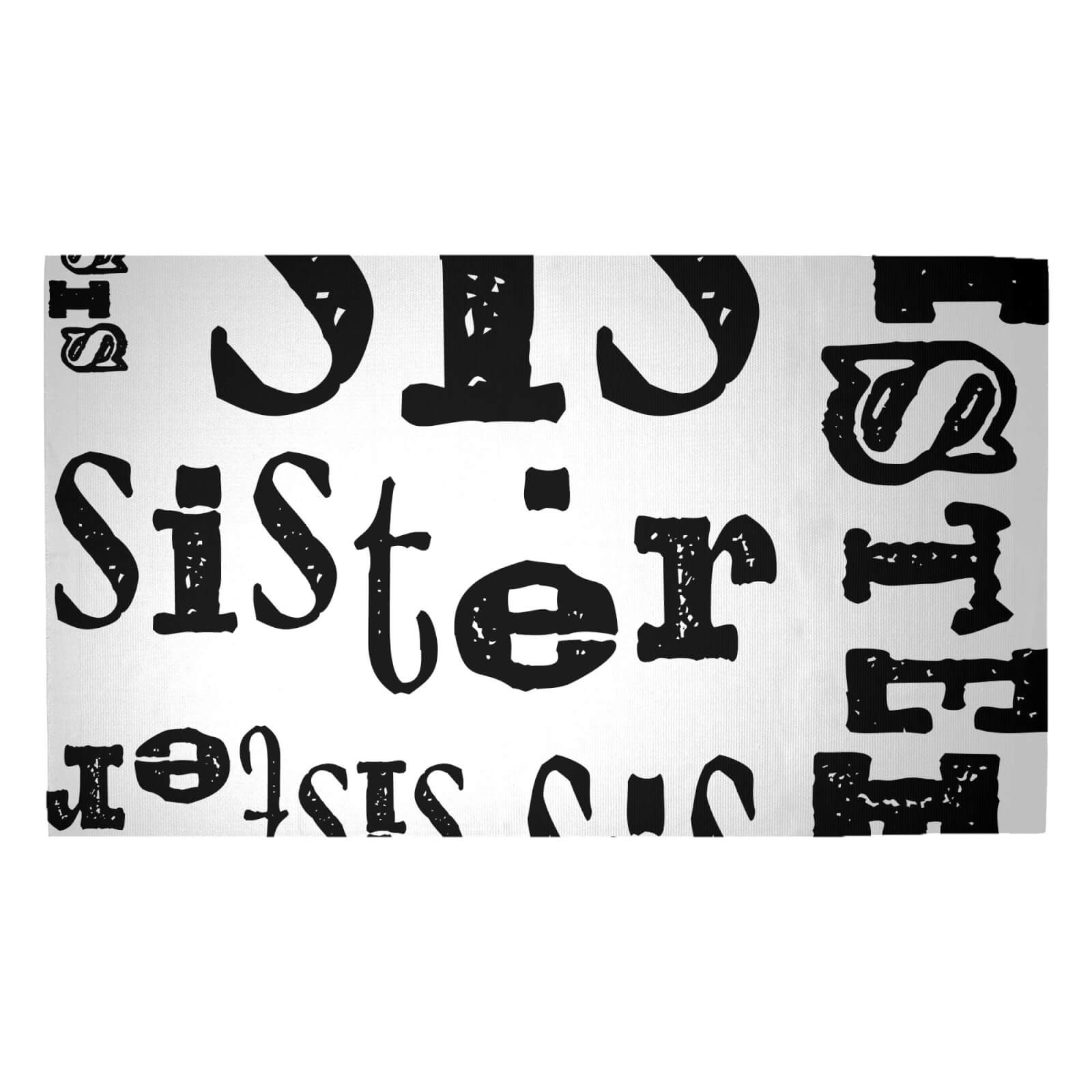 Vintage Sister [P] Woven Rug - Medium