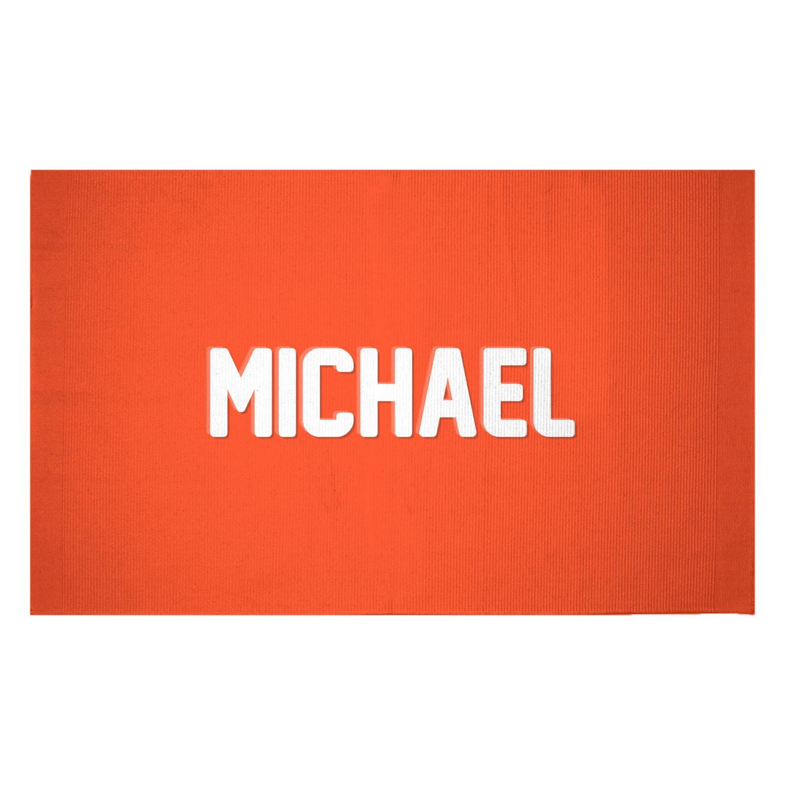 Embossed Michael Woven Rug - Small