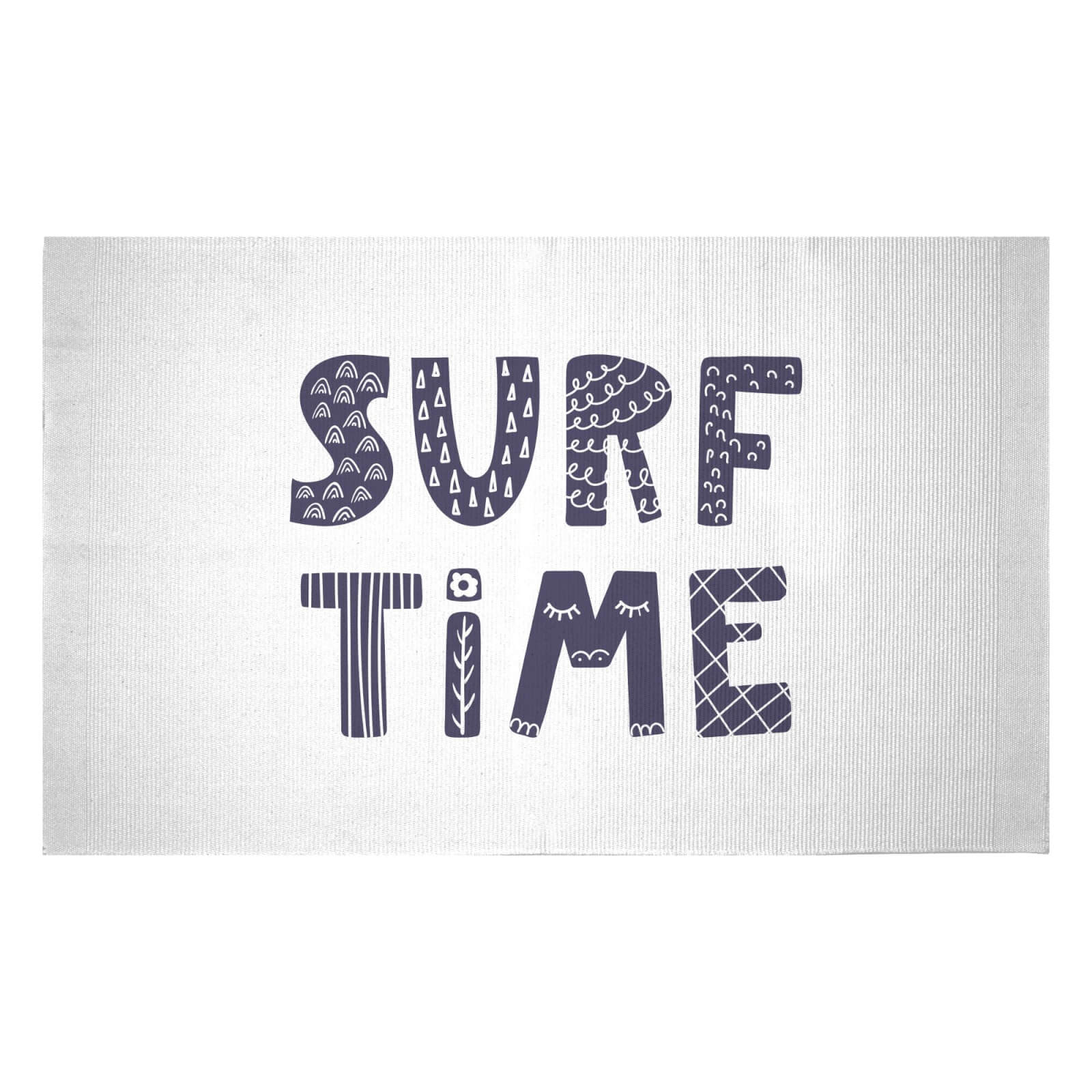 Surf Time Woven Rug - Small