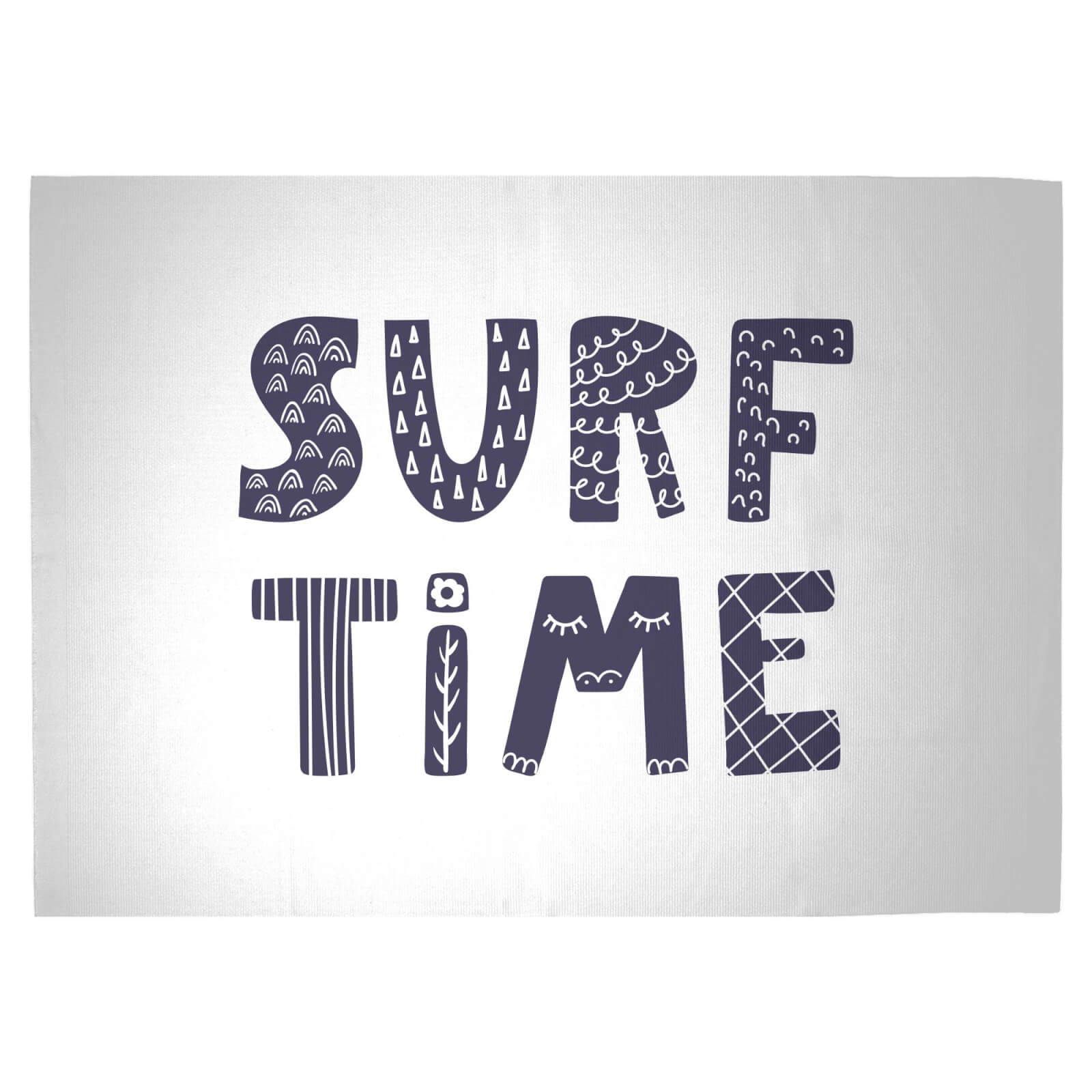 Surf Time Woven Rug - Large
