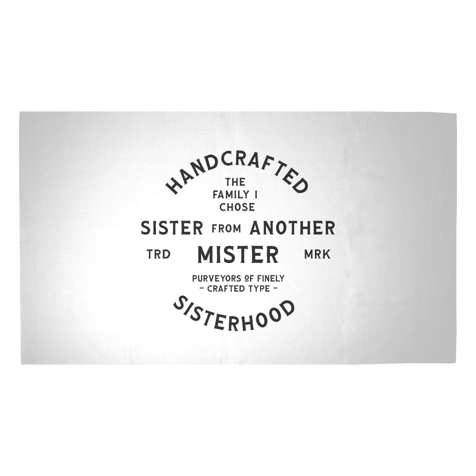 Sister From Another Mister Woven Rug - Medium