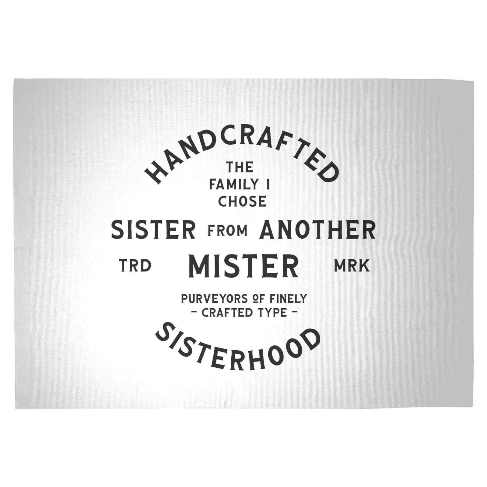 Sister From Another Mister Woven Rug - Large