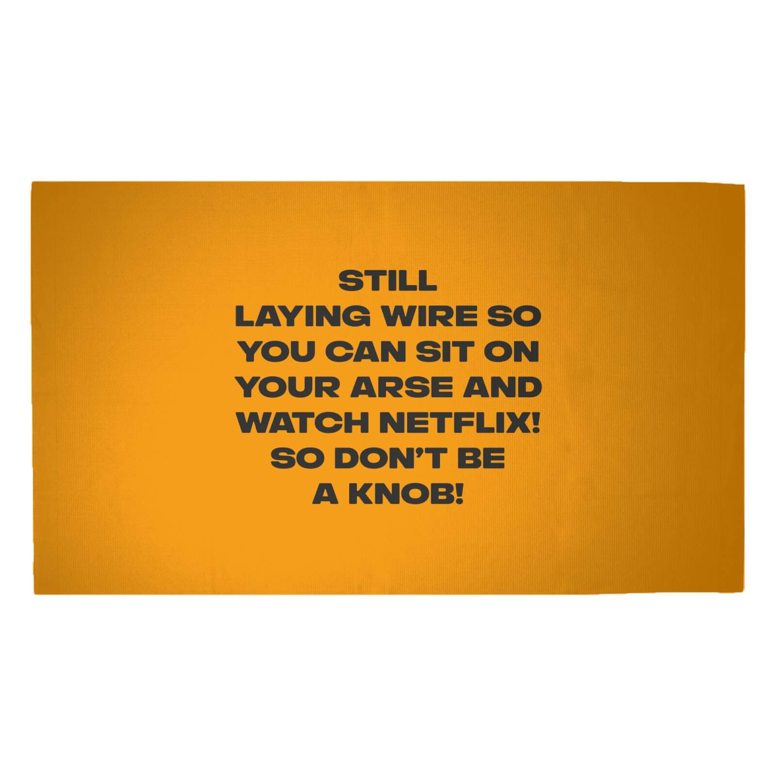 Still Laying Wire Woven Rug - Medium