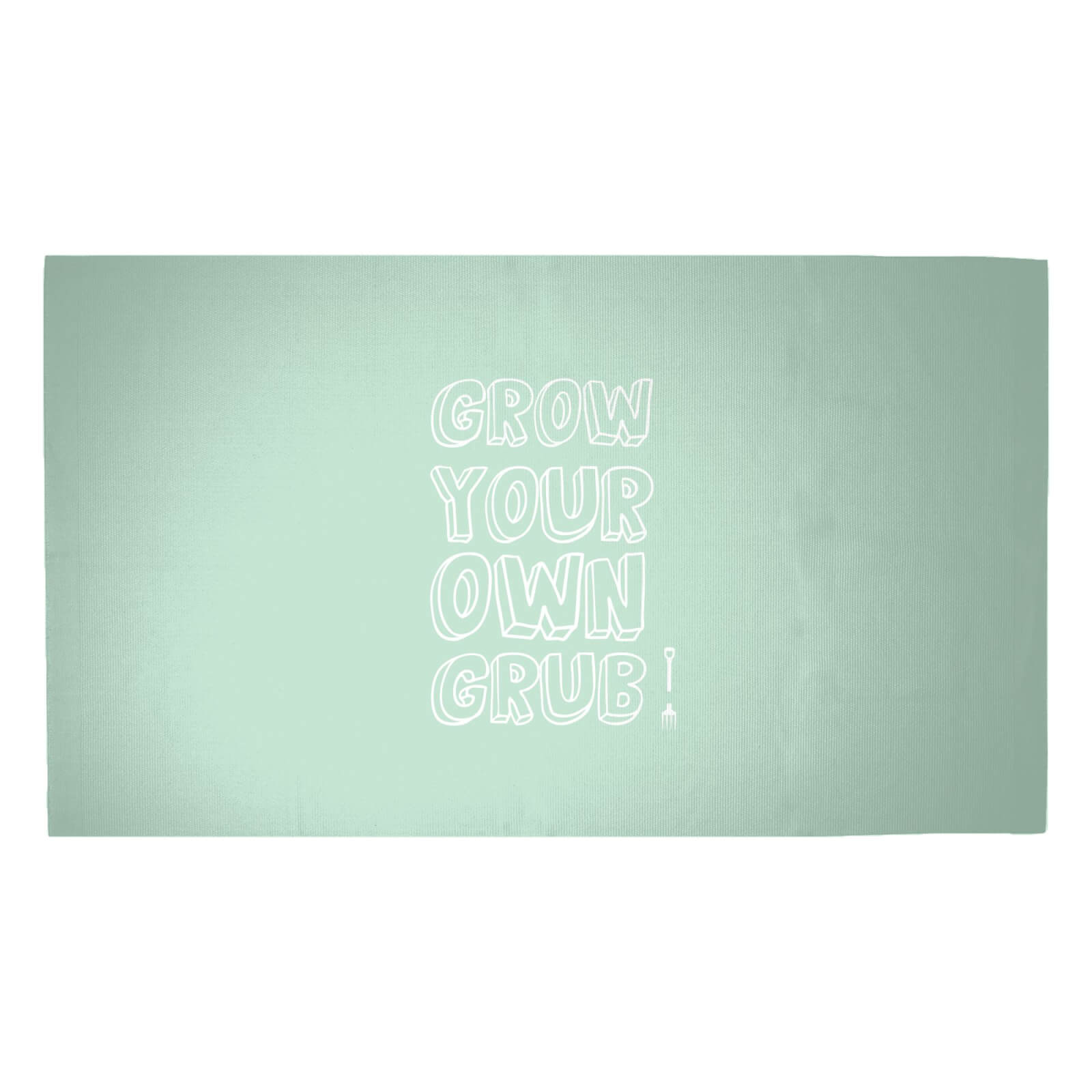 Grow Your Own Grub Woven Rug - Medium