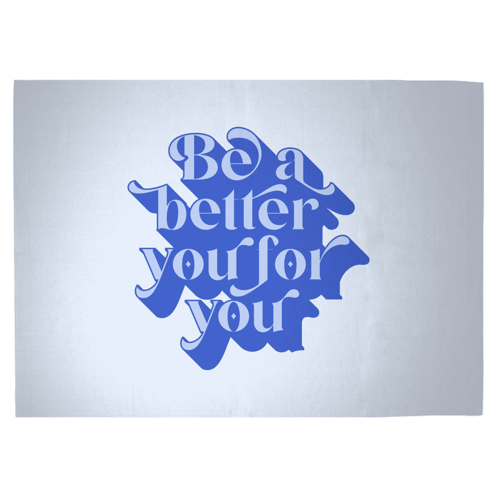 Be A Better You For You Woven Rug - Large