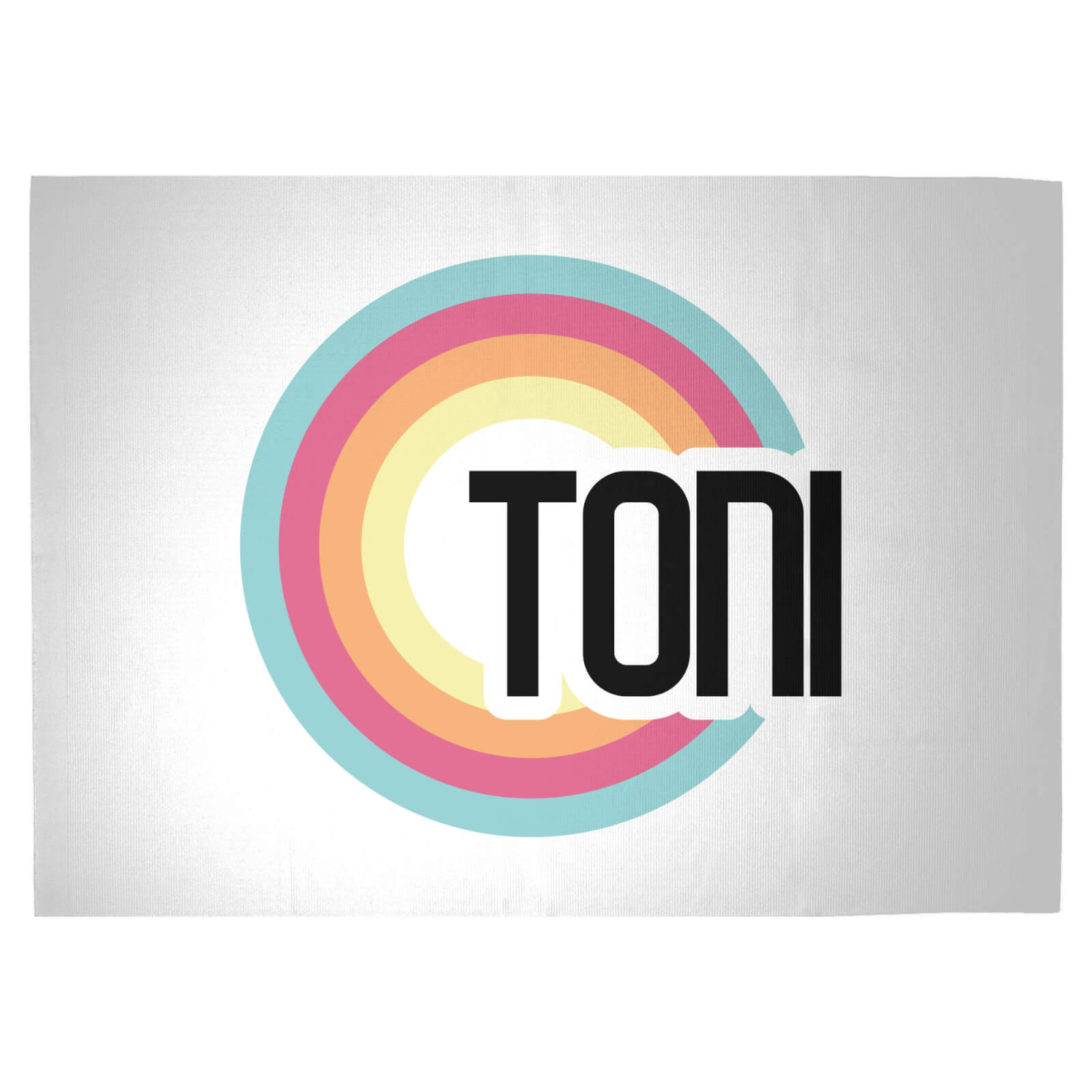 Toni Rainbow Woven Rug - Large
