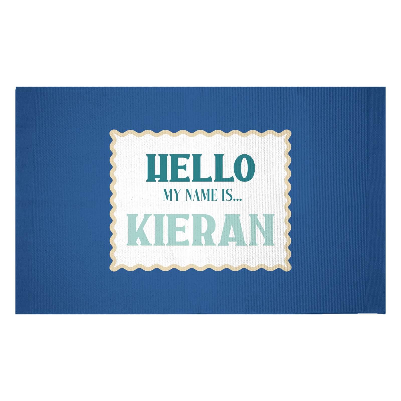 Hello, My Name Is Kieran Woven Rug - Small