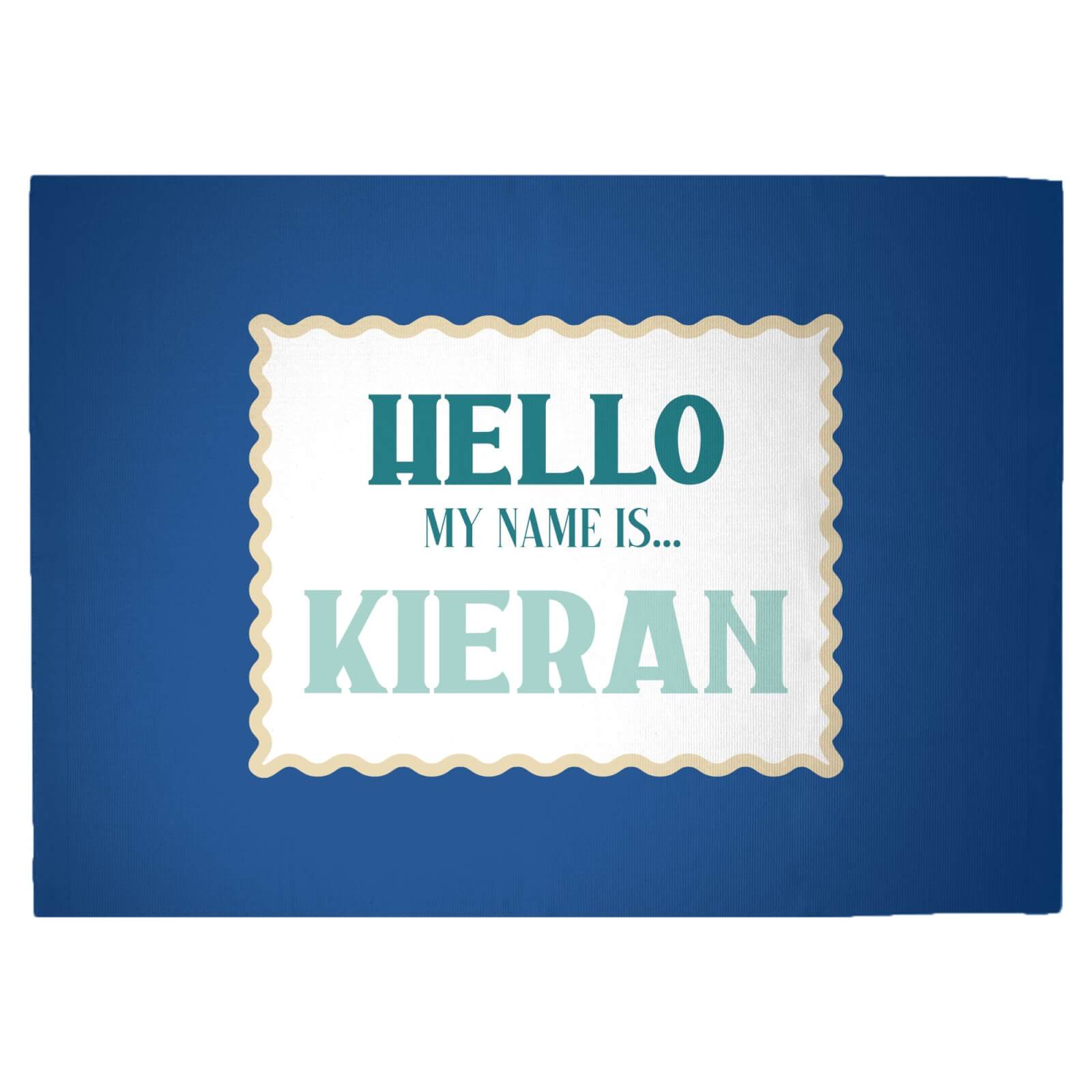 Hello, My Name Is Kieran Woven Rug - Large