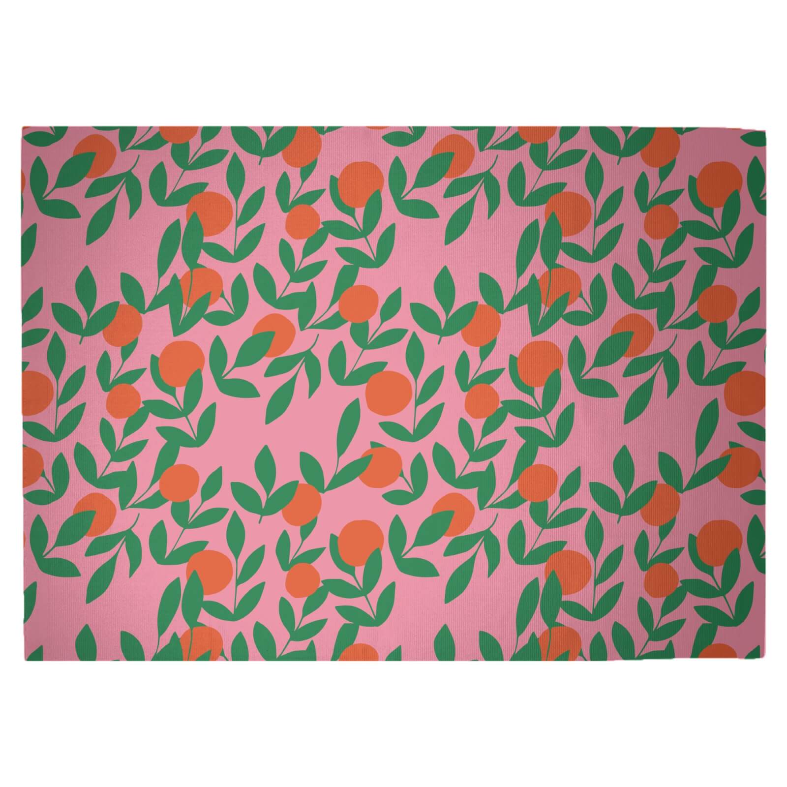 Berry Tree Woven Rug - Large