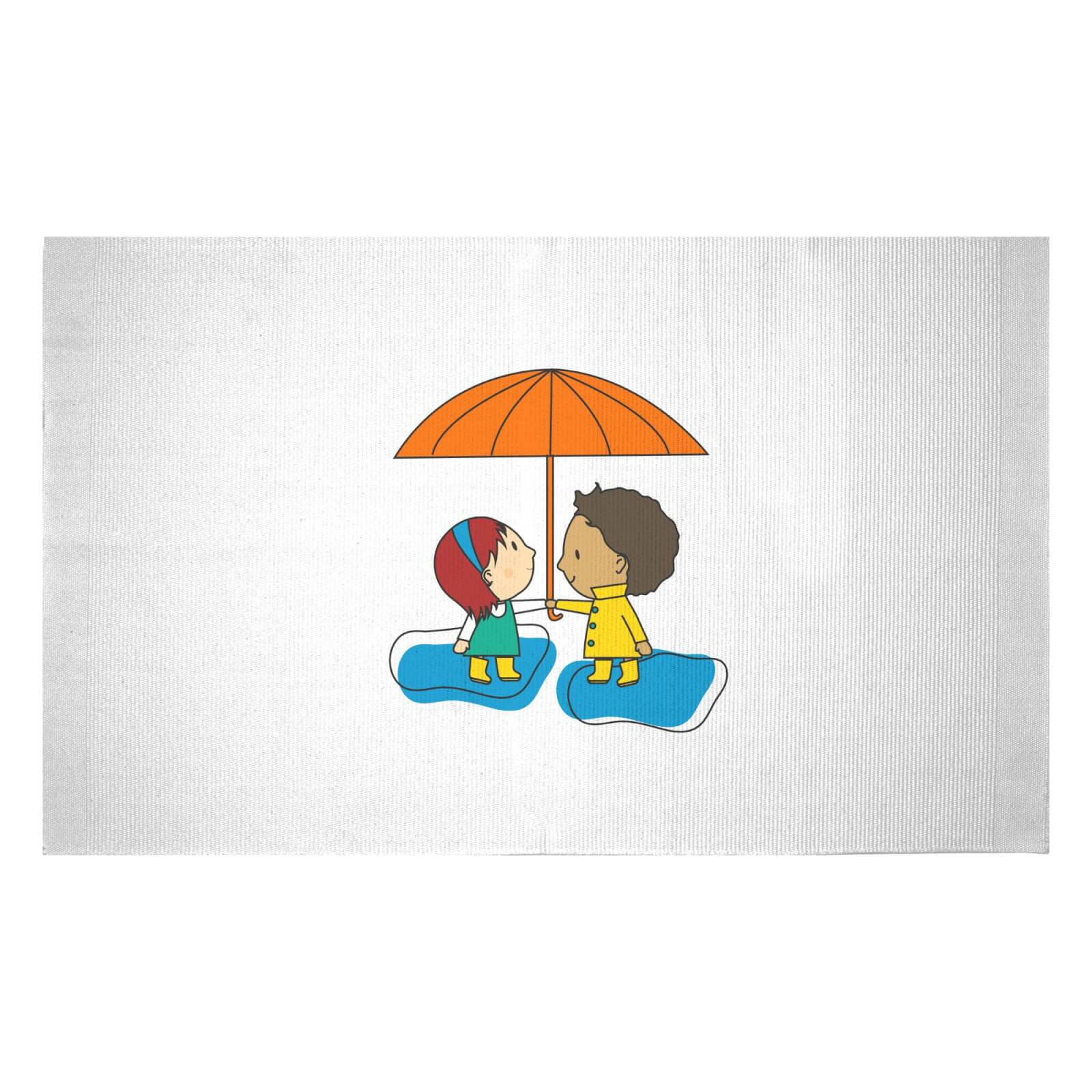 Umbrella Kids Woven Rug - Small