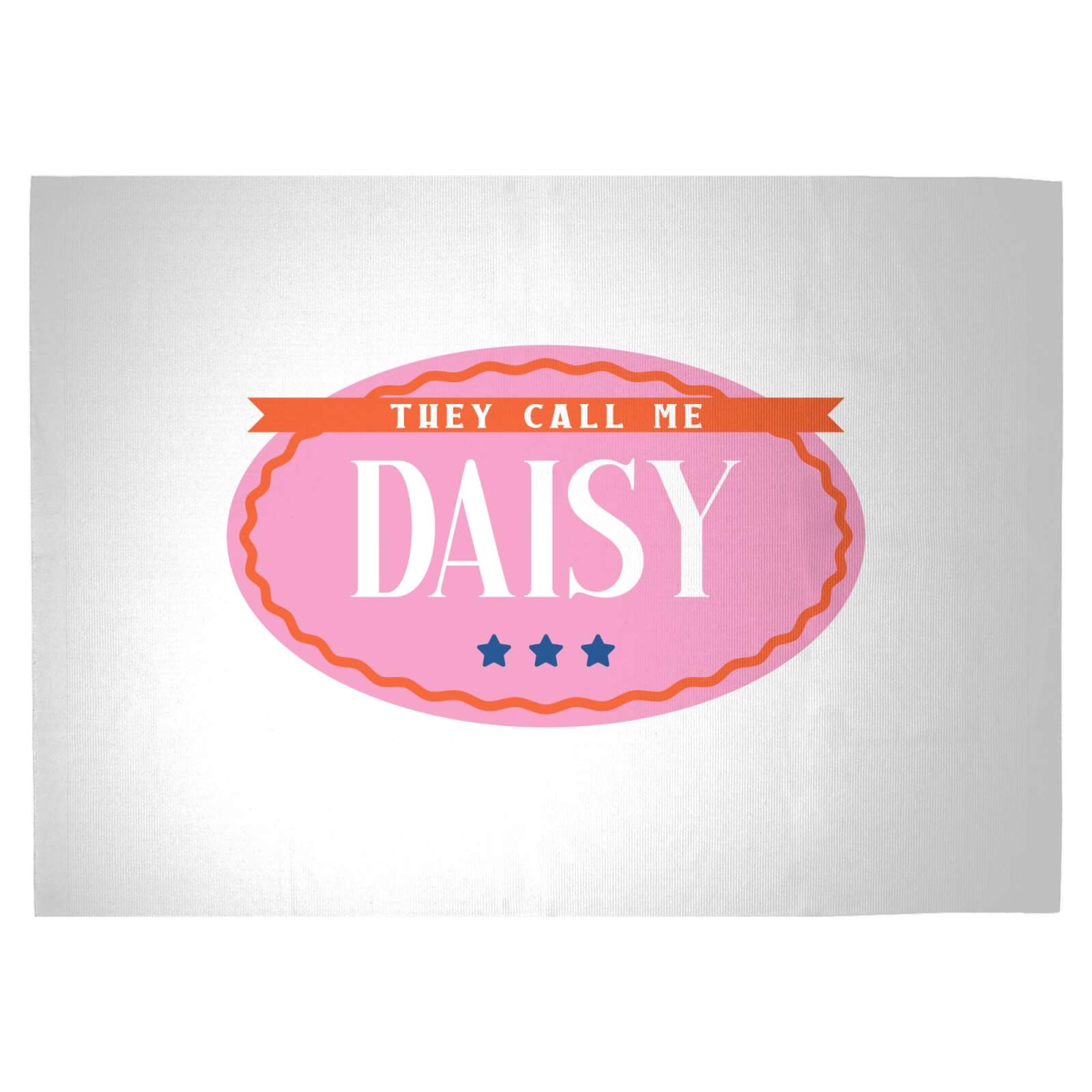 They Call Me Daisy Woven Rug - Large