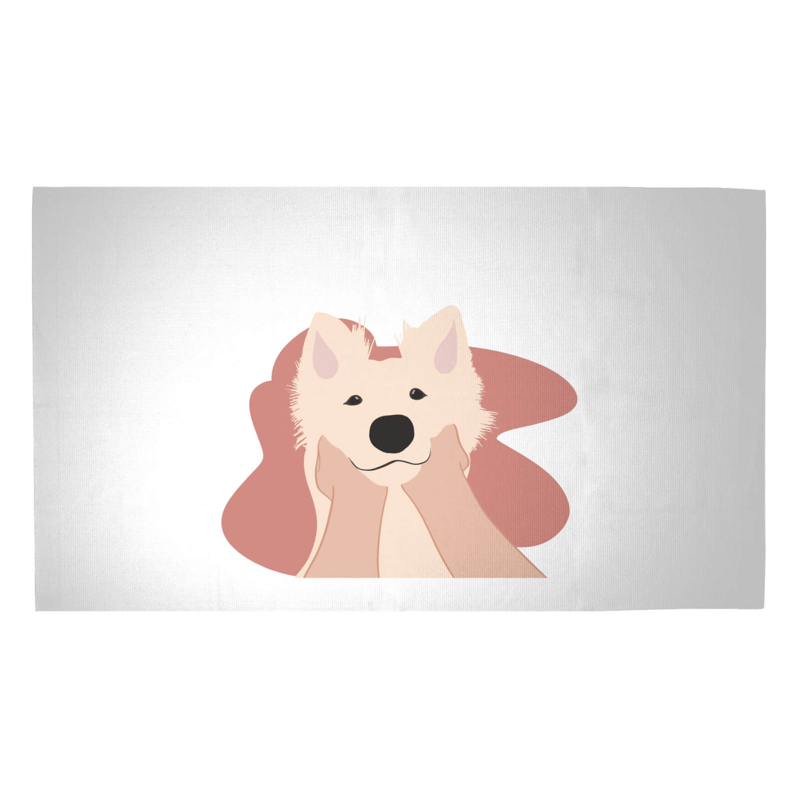 Doggy Smiles Woven Rug - Medium