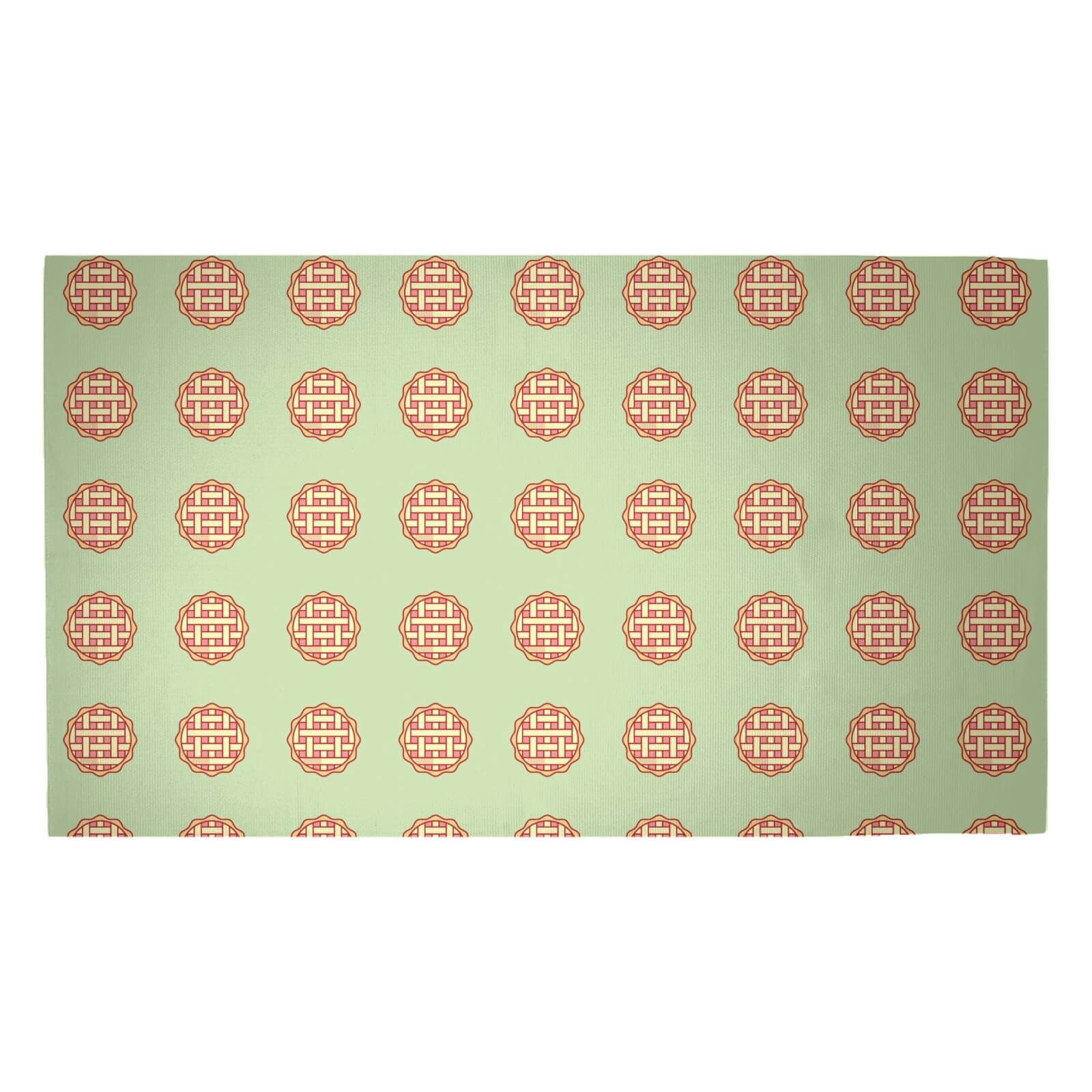 Pie Pattern Woven Rug - Medium