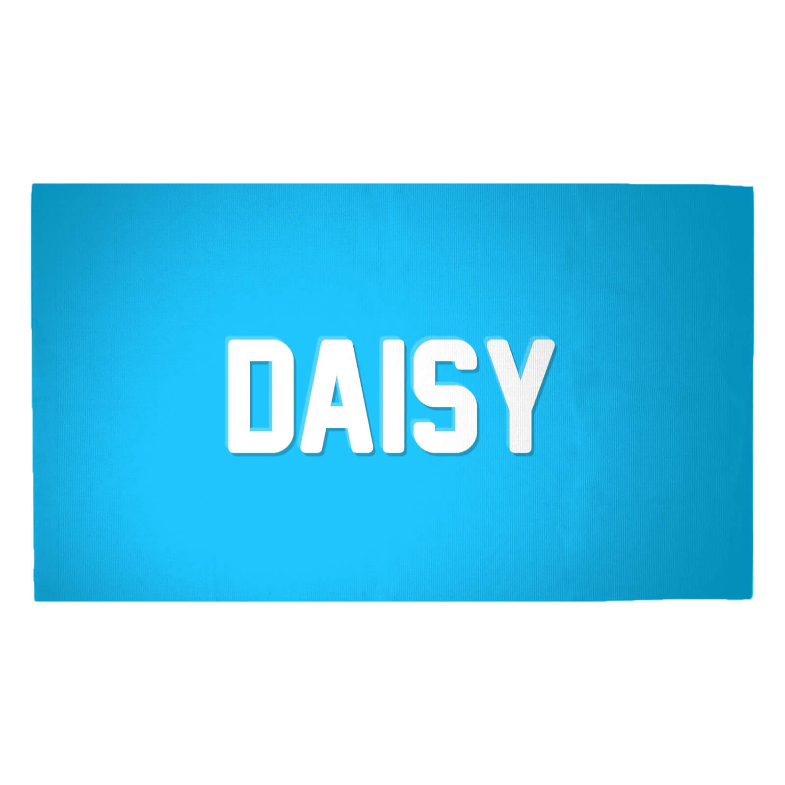 Embossed Daisy Woven Rug - Medium