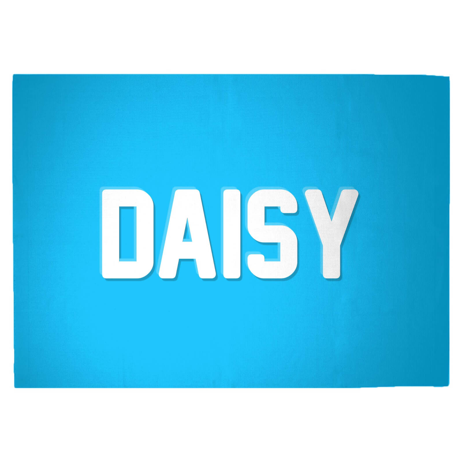 Embossed Daisy Woven Rug - Large