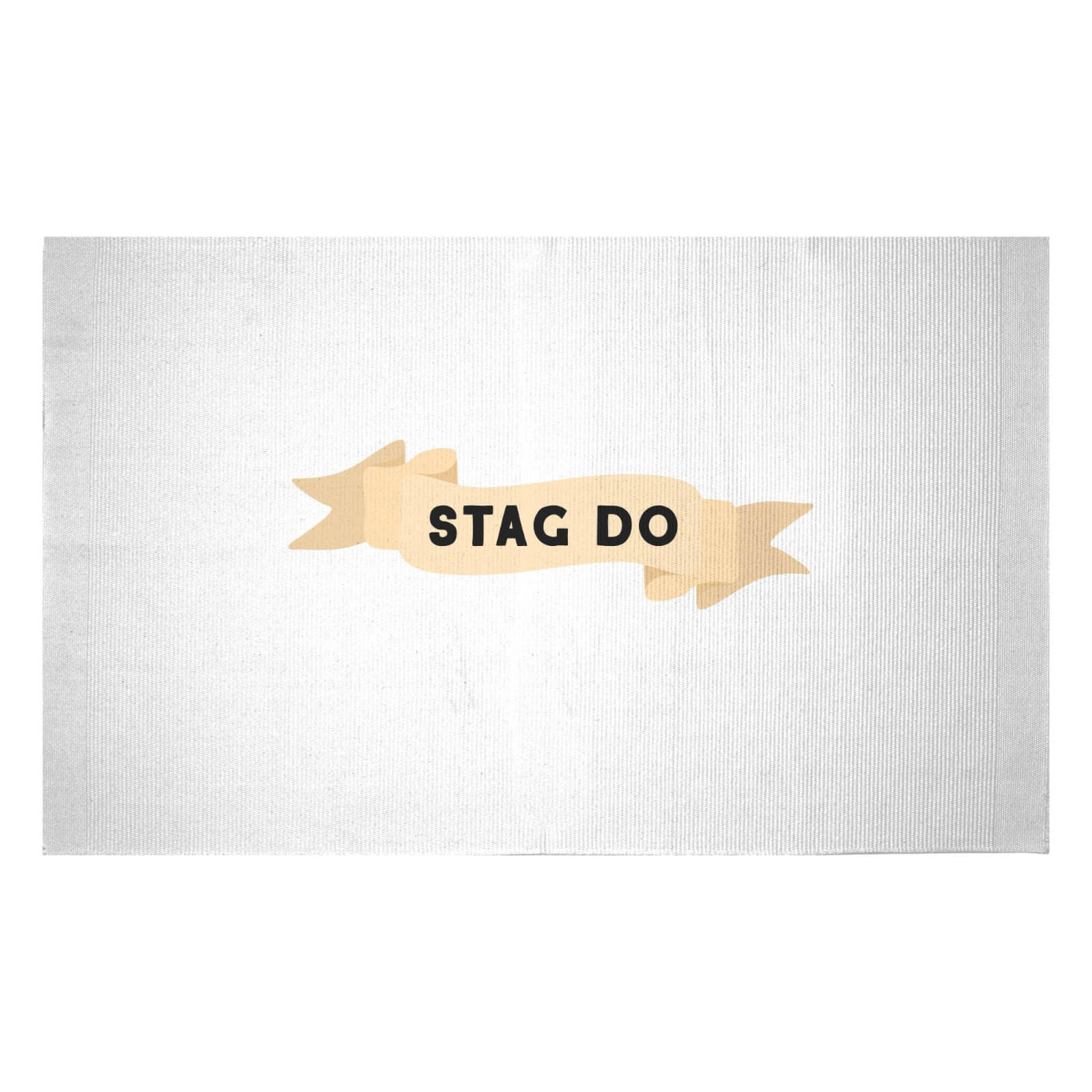 Stag Do Woven Rug - Small