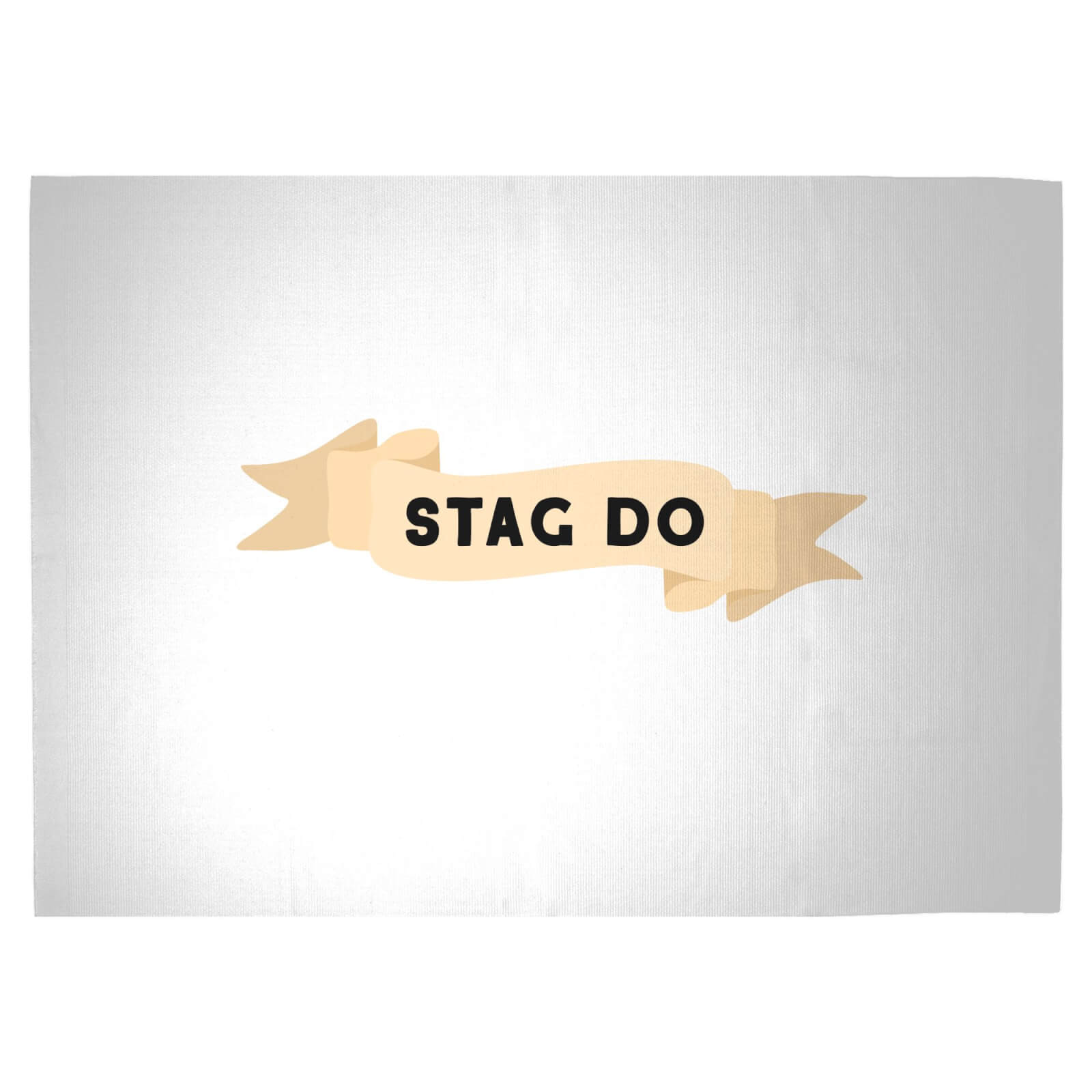 Stag Do Woven Rug - Large