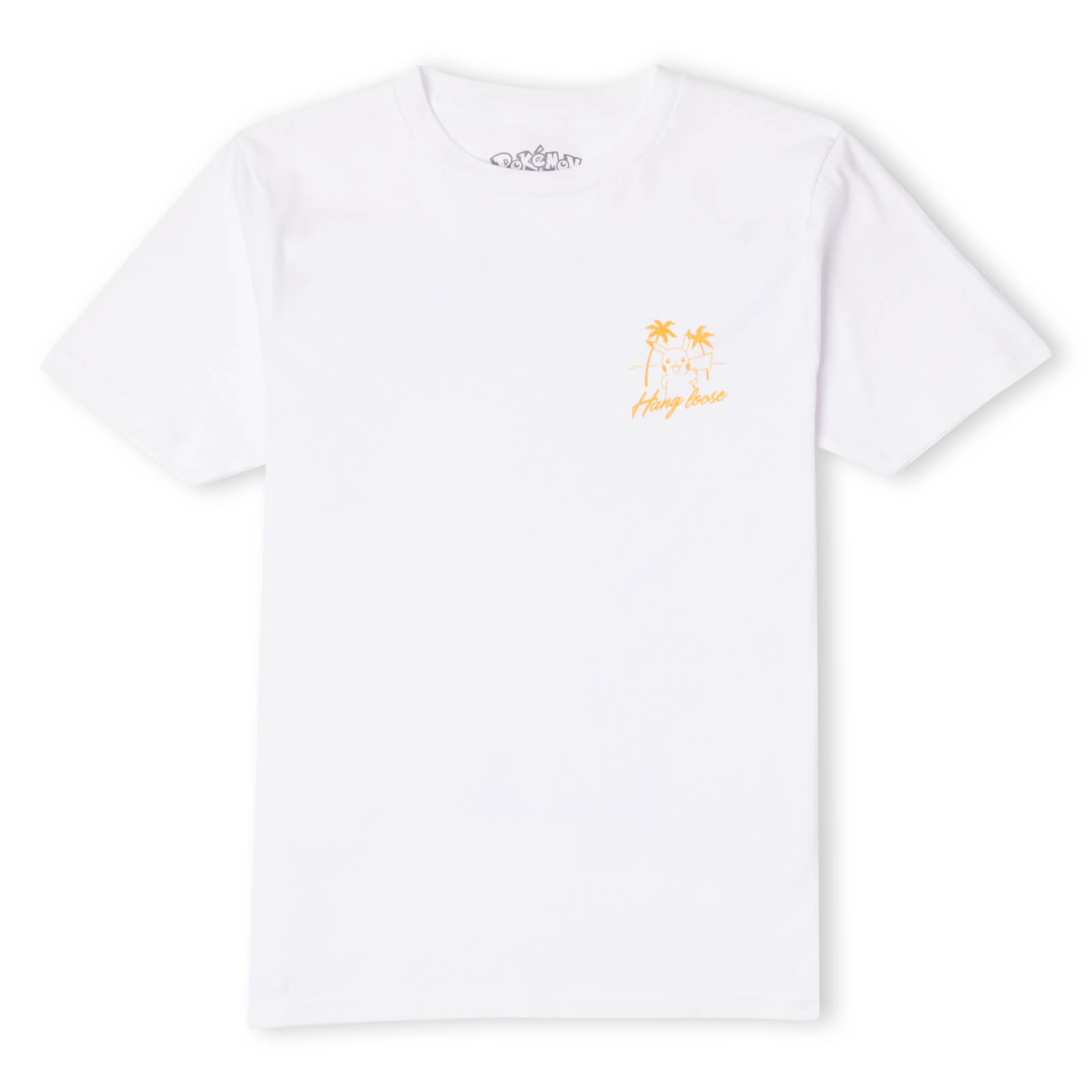 Image of Pokémon Hang Loose Unisex T-Shirt - White - L