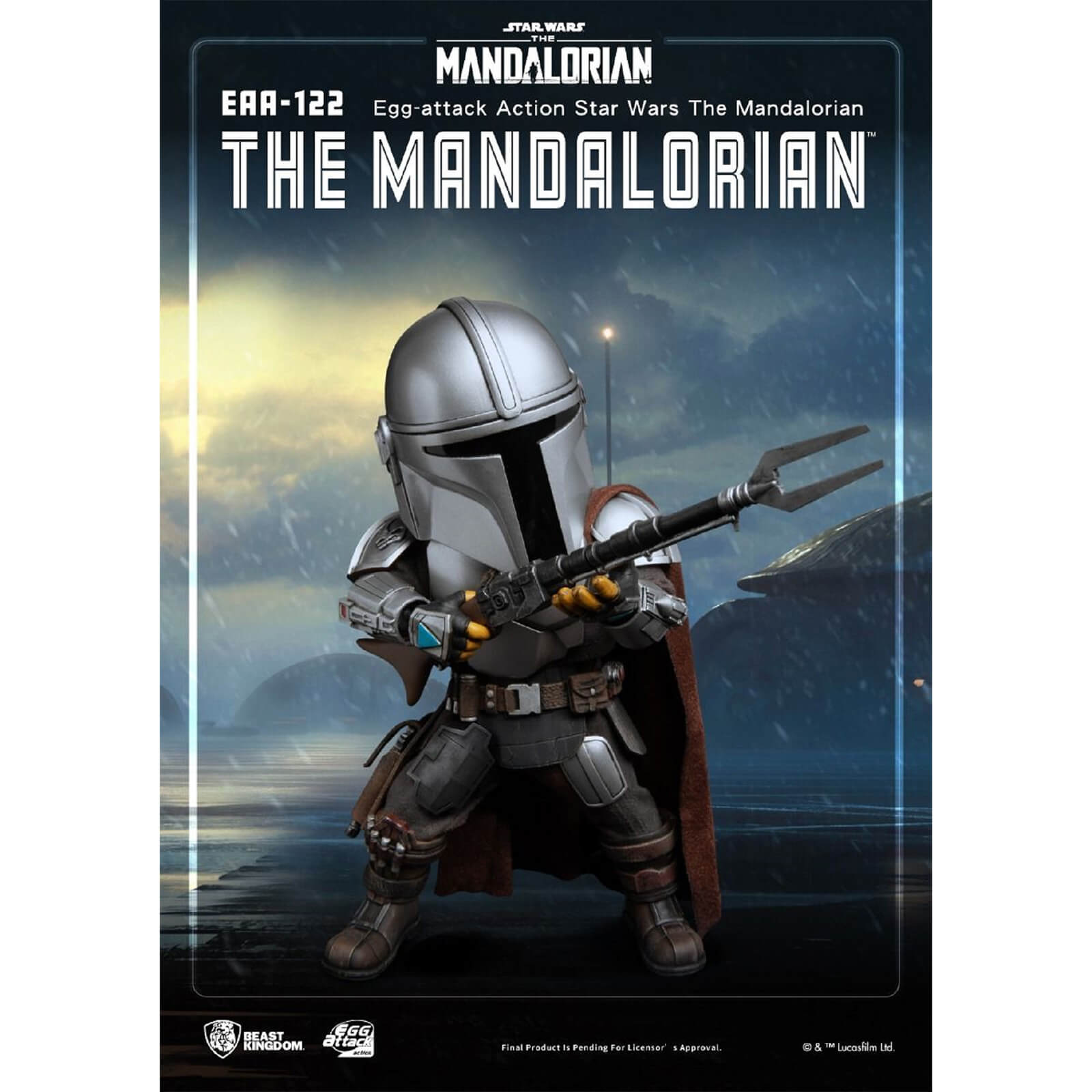 Beast Kingdom The Mandalorian - Figurine articulée Le Mandalorien