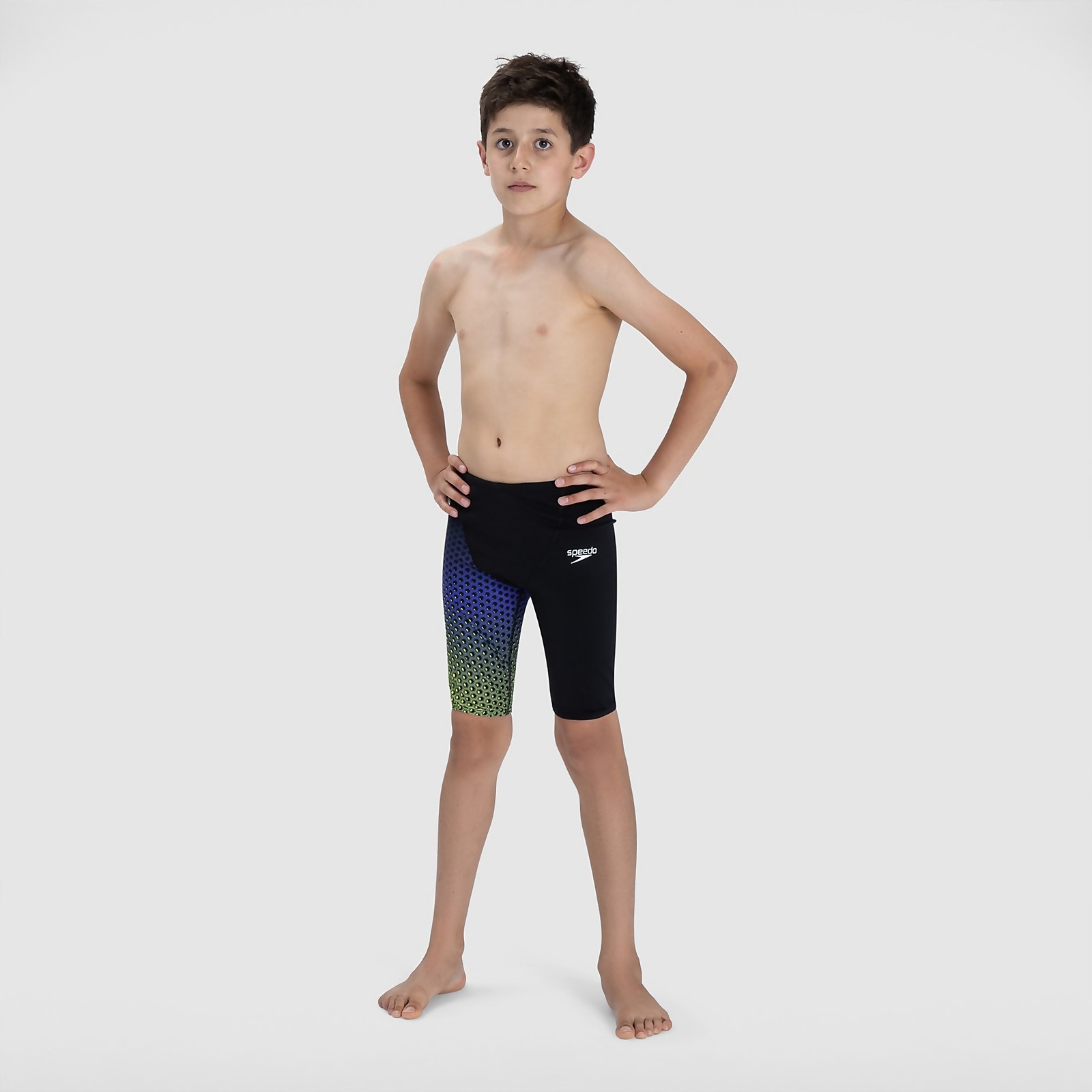 Boys' Fastskin Junior Endurance+ High Waisted Jammer Black