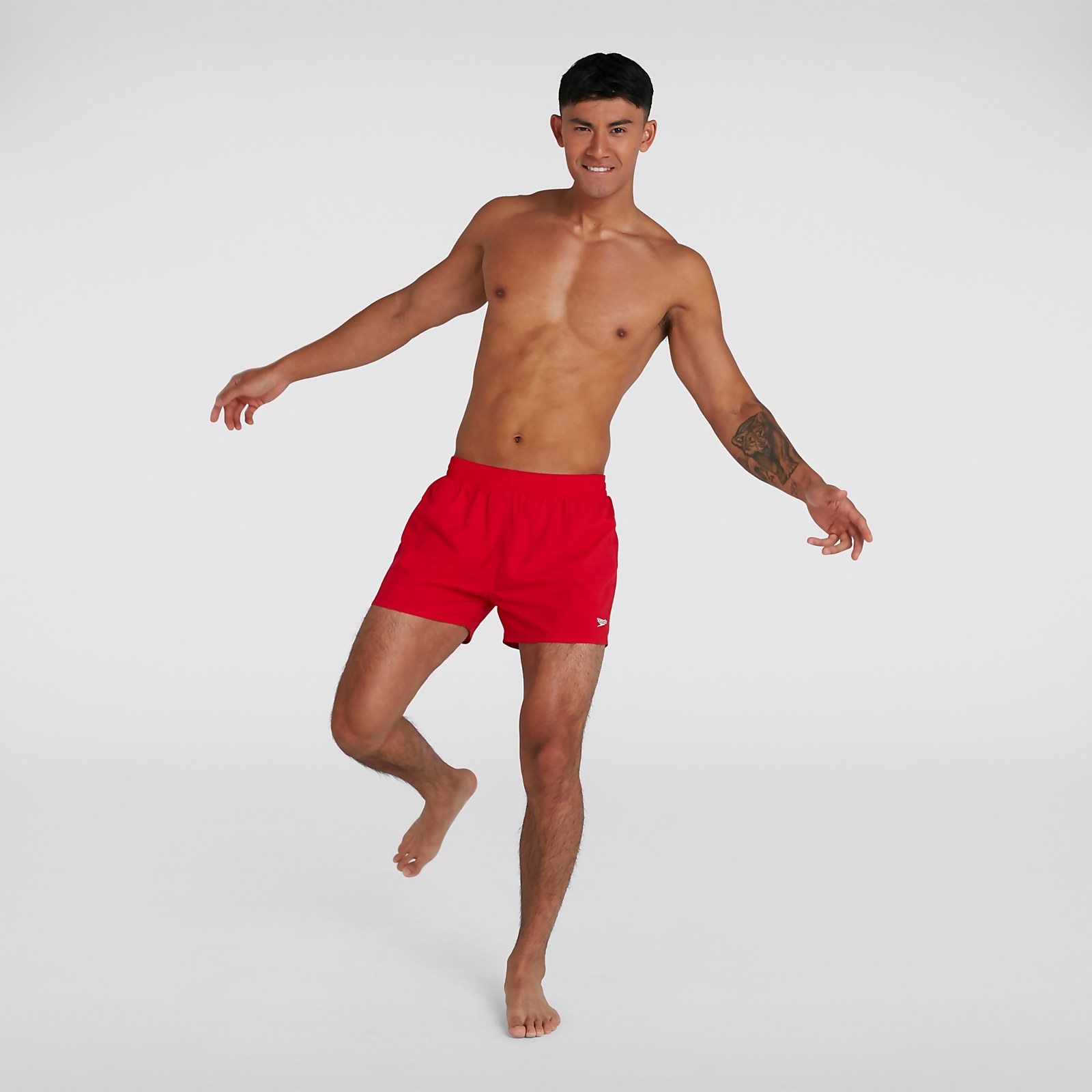 Fitted Leisure 13 Shorts de bain Rouge - L