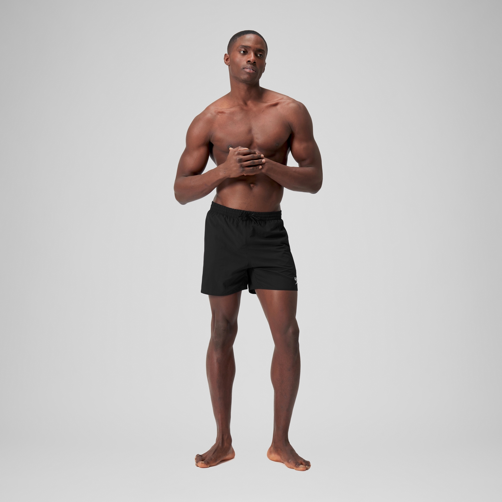 Men's Essentials 16" Swim Short Black
