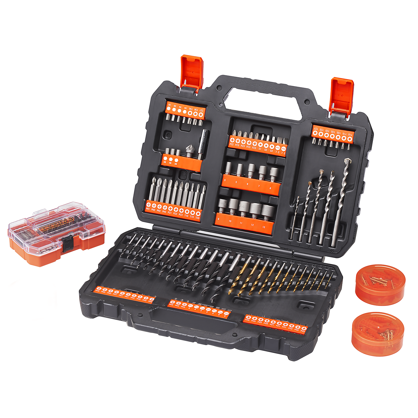 Photo of Black And Decker 254 Piece Drill And Screwdriver Accessory Set