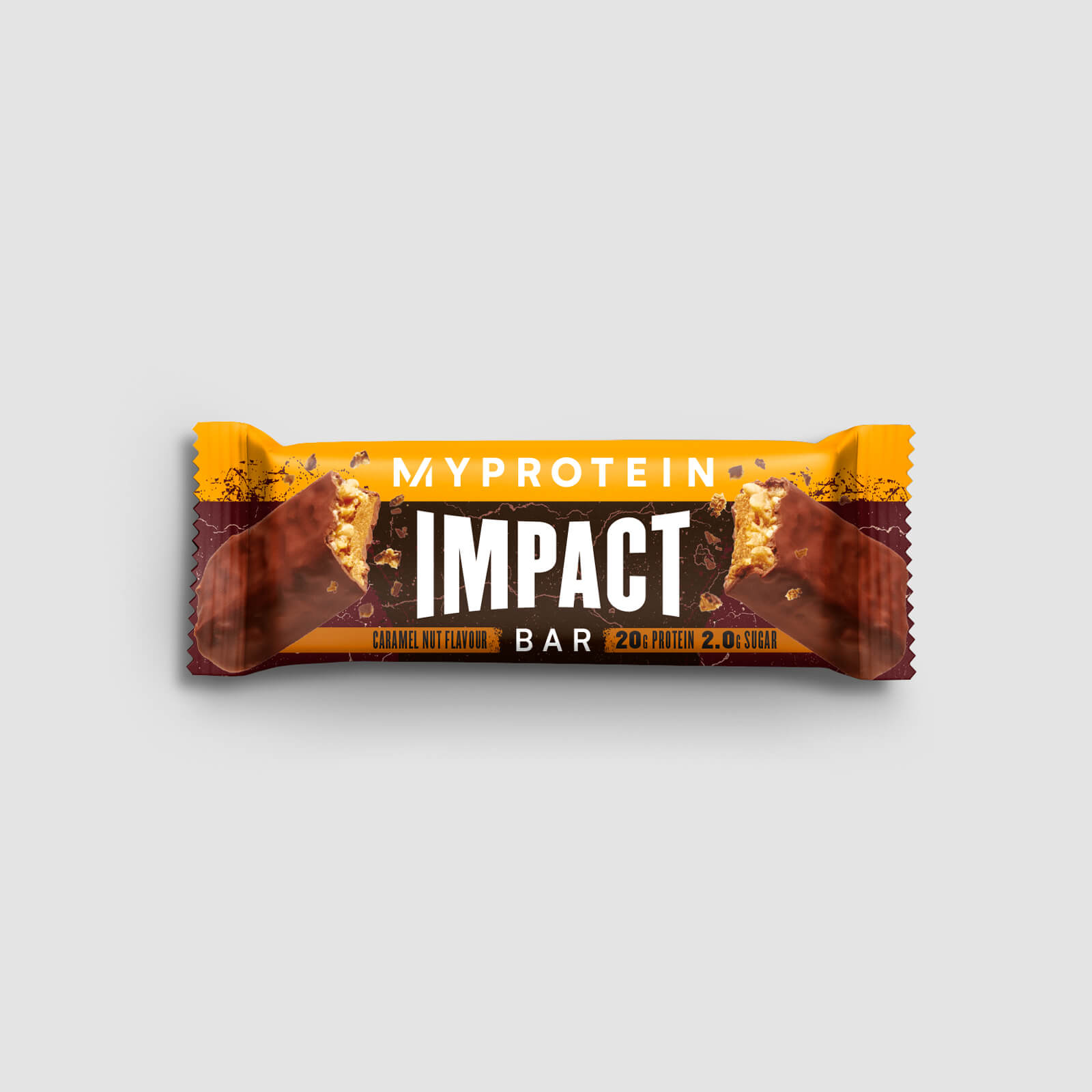 Barre protéinée Impact - Caramel et Cacahuete
