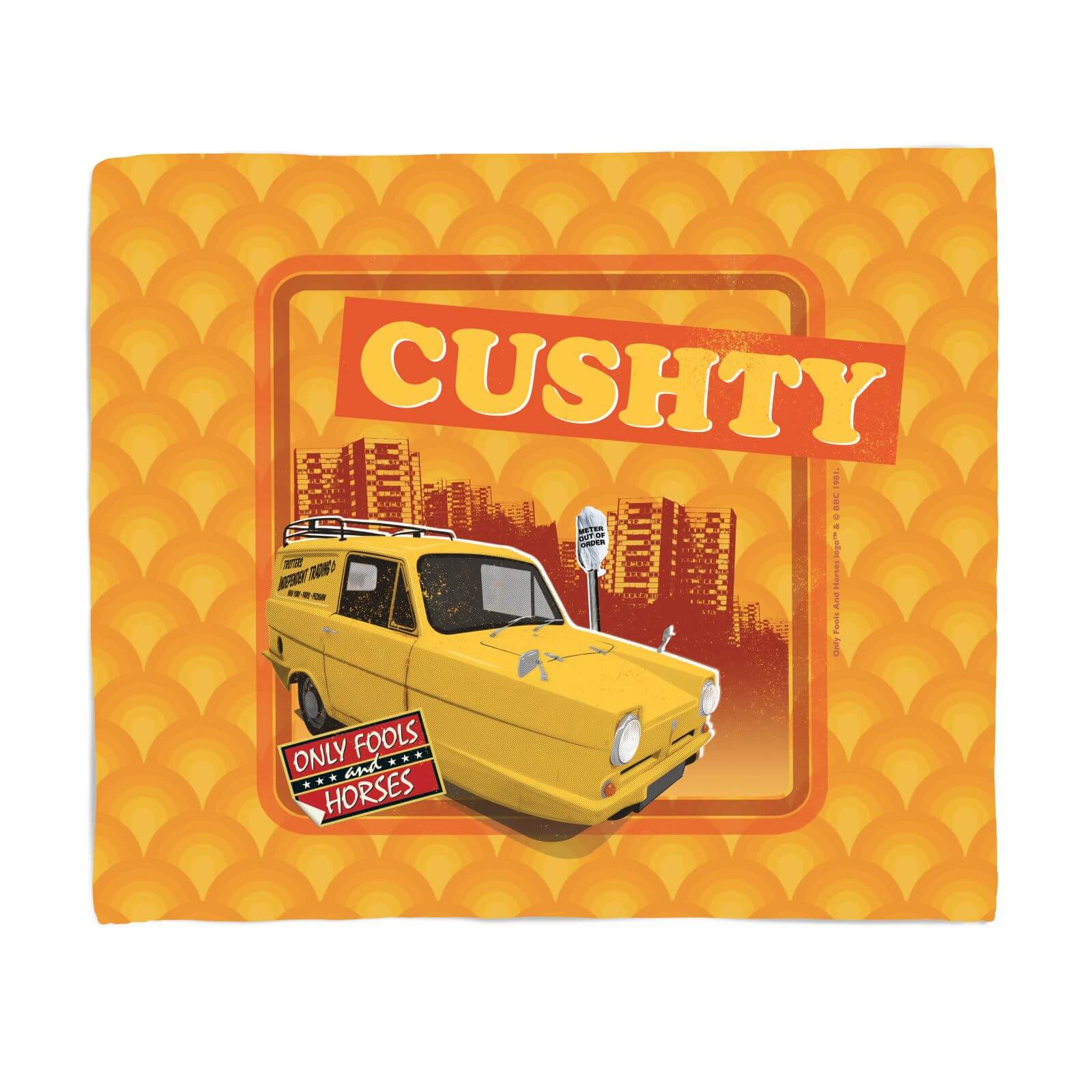 Only Fools And Horses Cushty Fleece Blanket