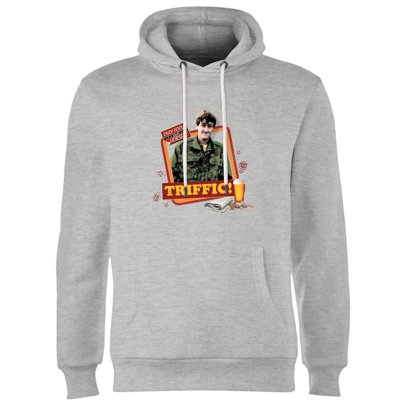 Only Fools And Horses Triffic Hoodie - Grey - S