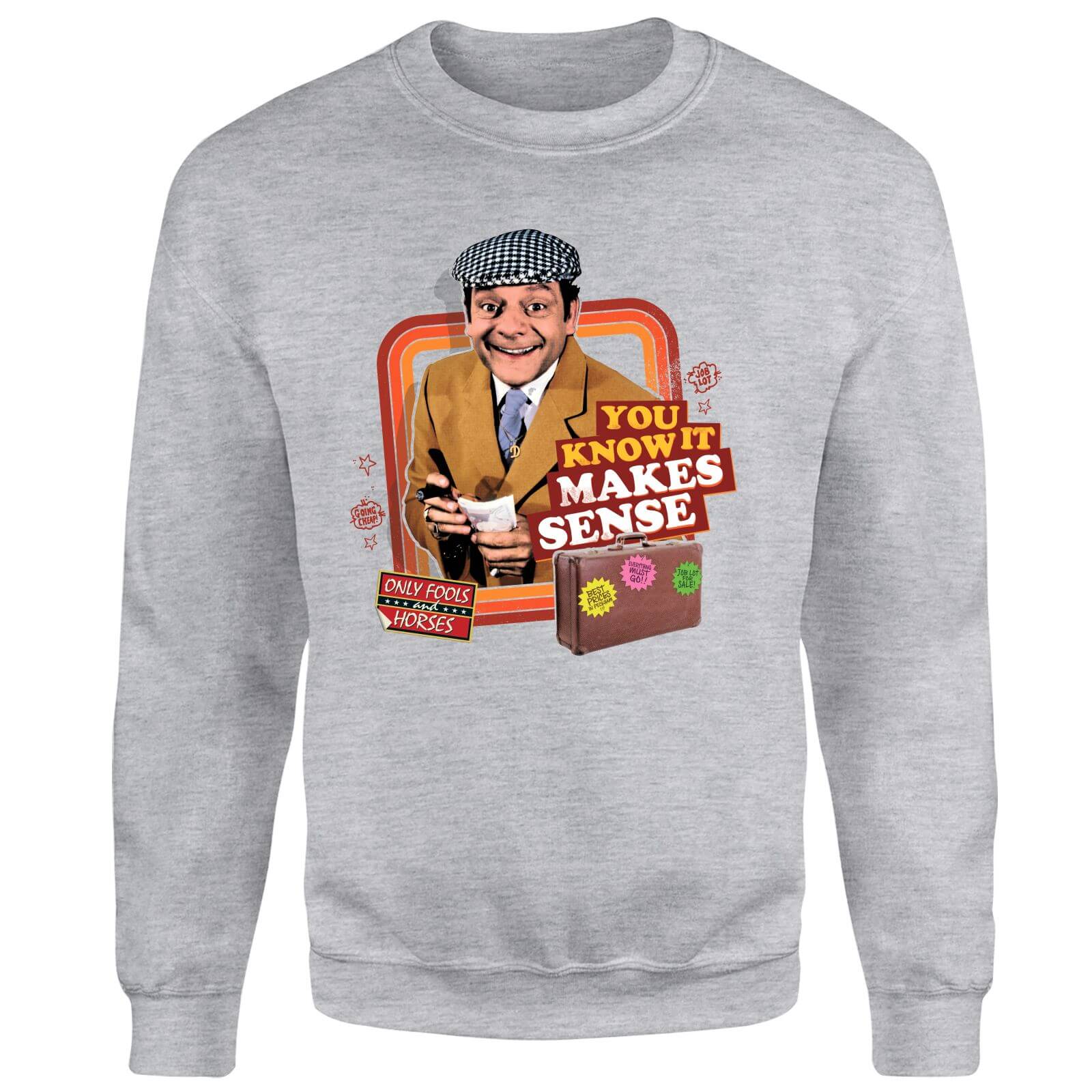 Only Fools And Horses You Know It Makes Sense Sweatshirt - Grey - S