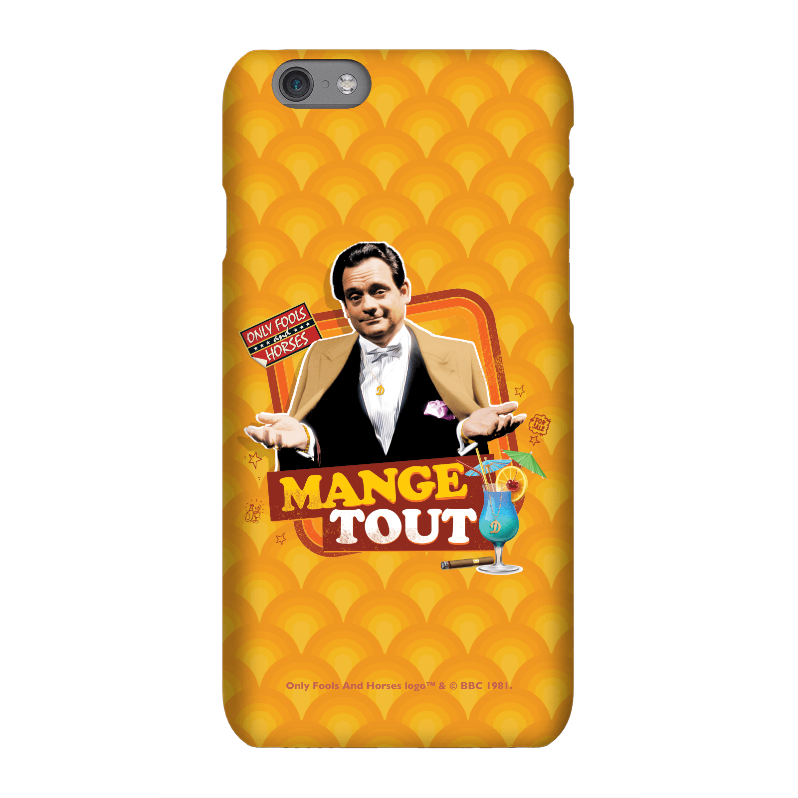 Only Fools And Horses Mange Tout Phone Case for iPhone and Android - Samsung S9 - Carcasa rígida - Mate