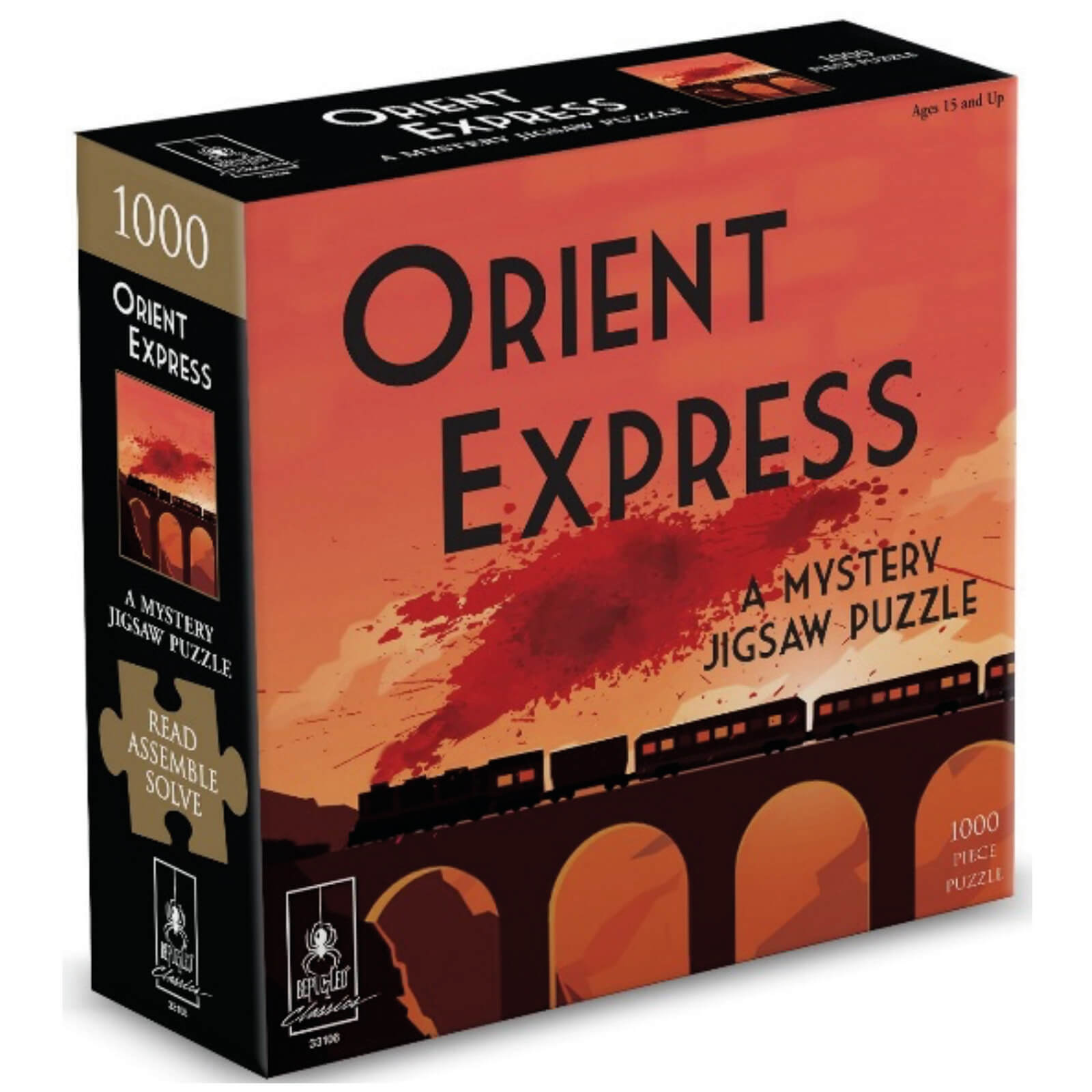 Classic Mystery - The Orient Express Murder Mystery Jigsaw Puzzle (1000 Pieces)