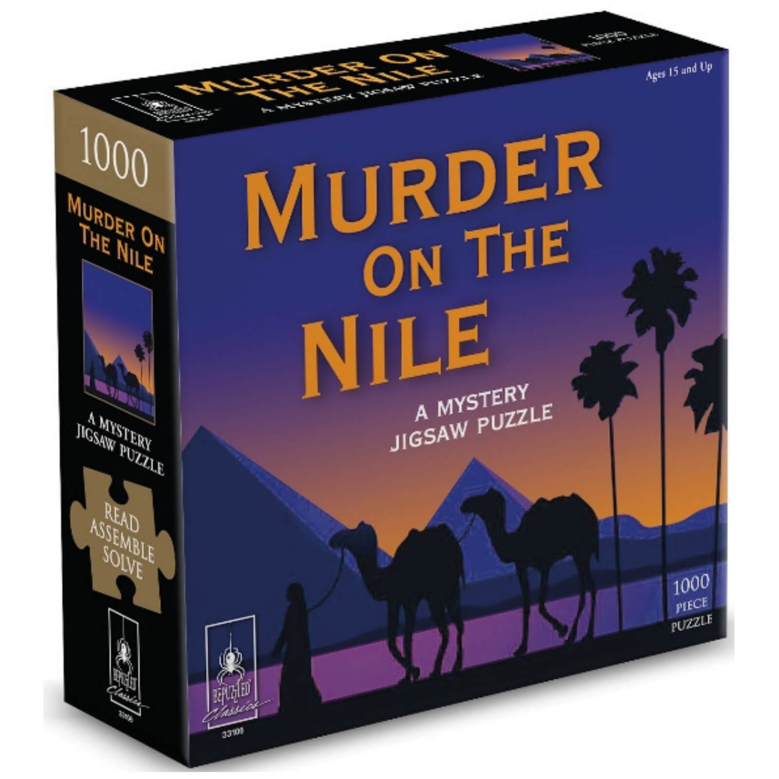 Classic Mystery - Murder On The Nile Jigsaw Puzzle (1000 Pieces)