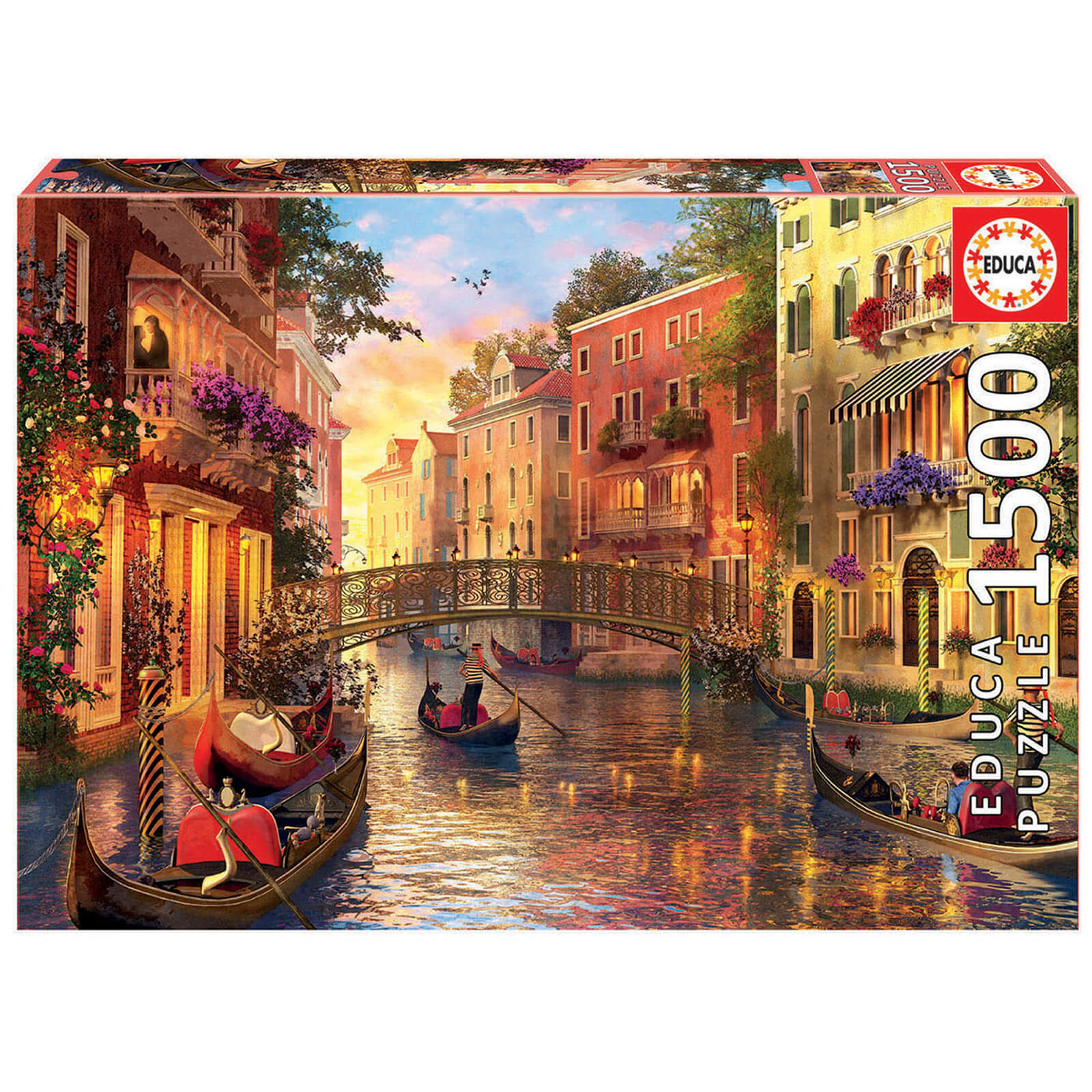 Sunset In Venice Jigsaw Puzzle (1500 Pieces)