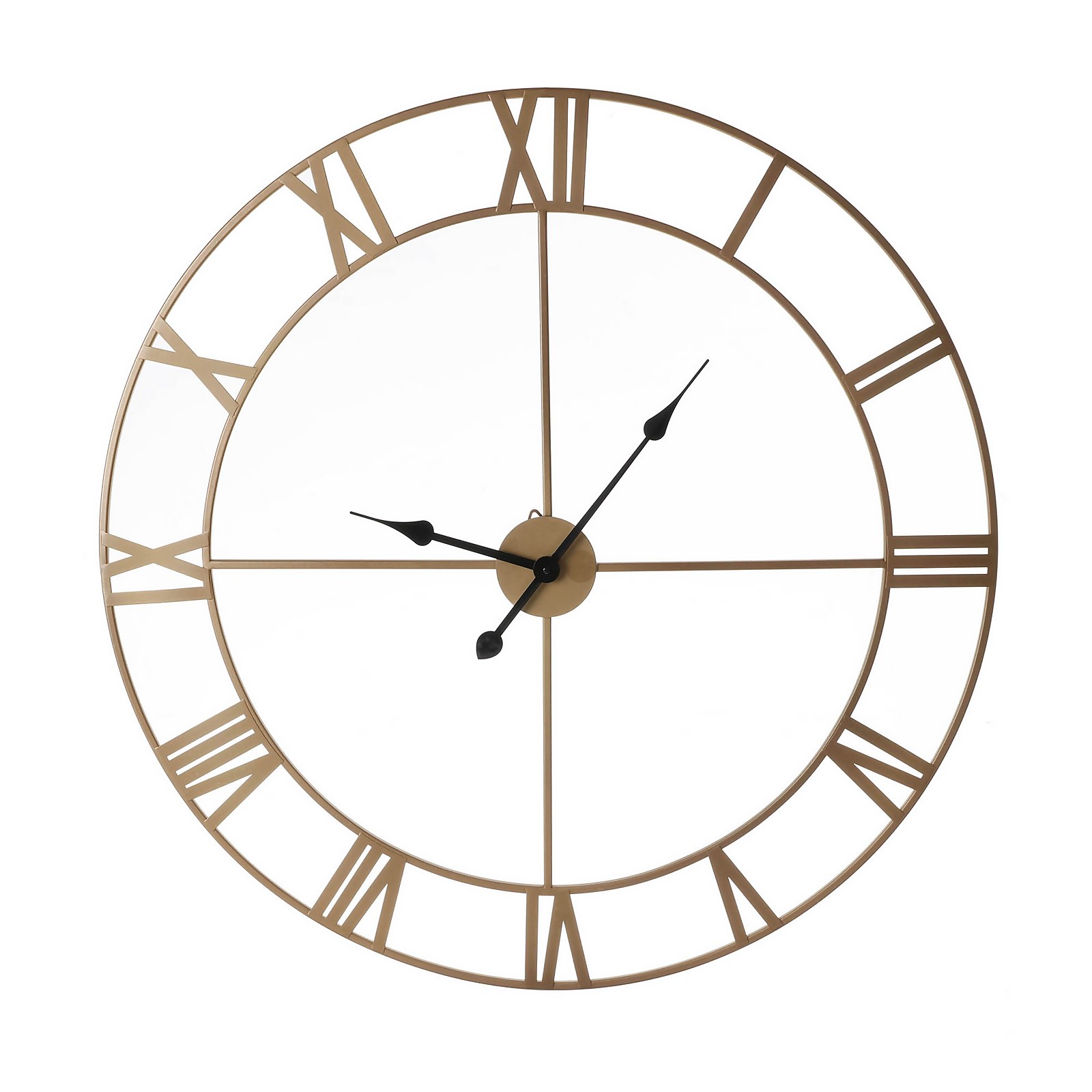 Photo of Wall Clock - Gold - 80cm