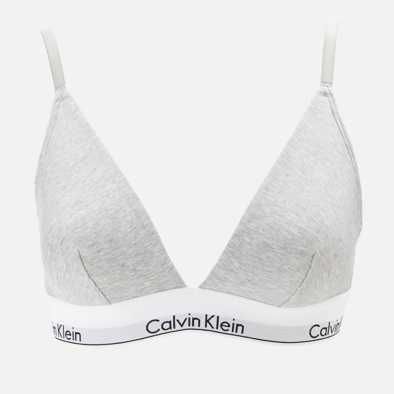 Calvin Klein Women's Triangle Bra Grey - XS