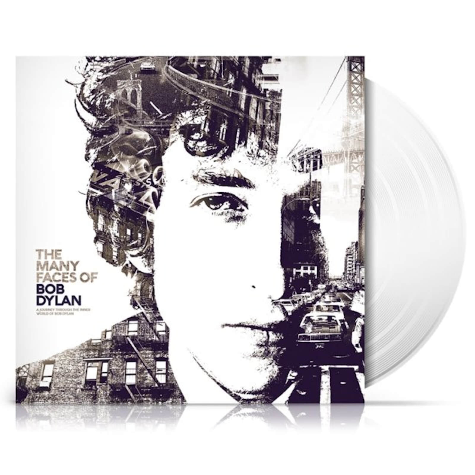 Music Brokers - The many faces of bob dylan (limited edition) transparent 2lp