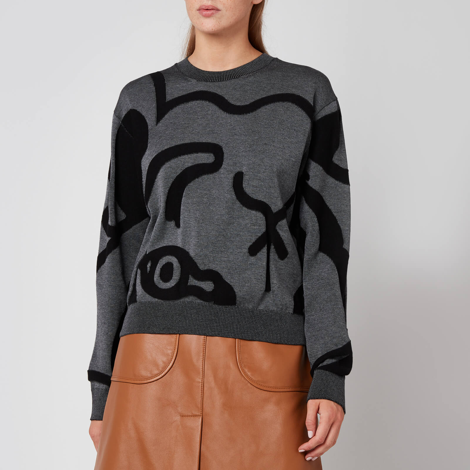 KENZO Women's K-Tiger Jumper - Anthracite - XS