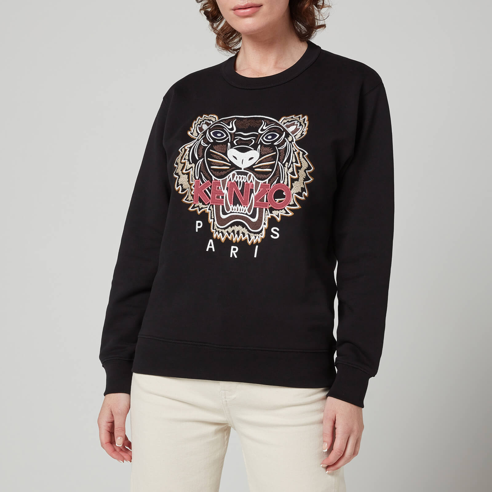 KENZO Women's Classic Tiger Classic Sweatshirt - Black - XS