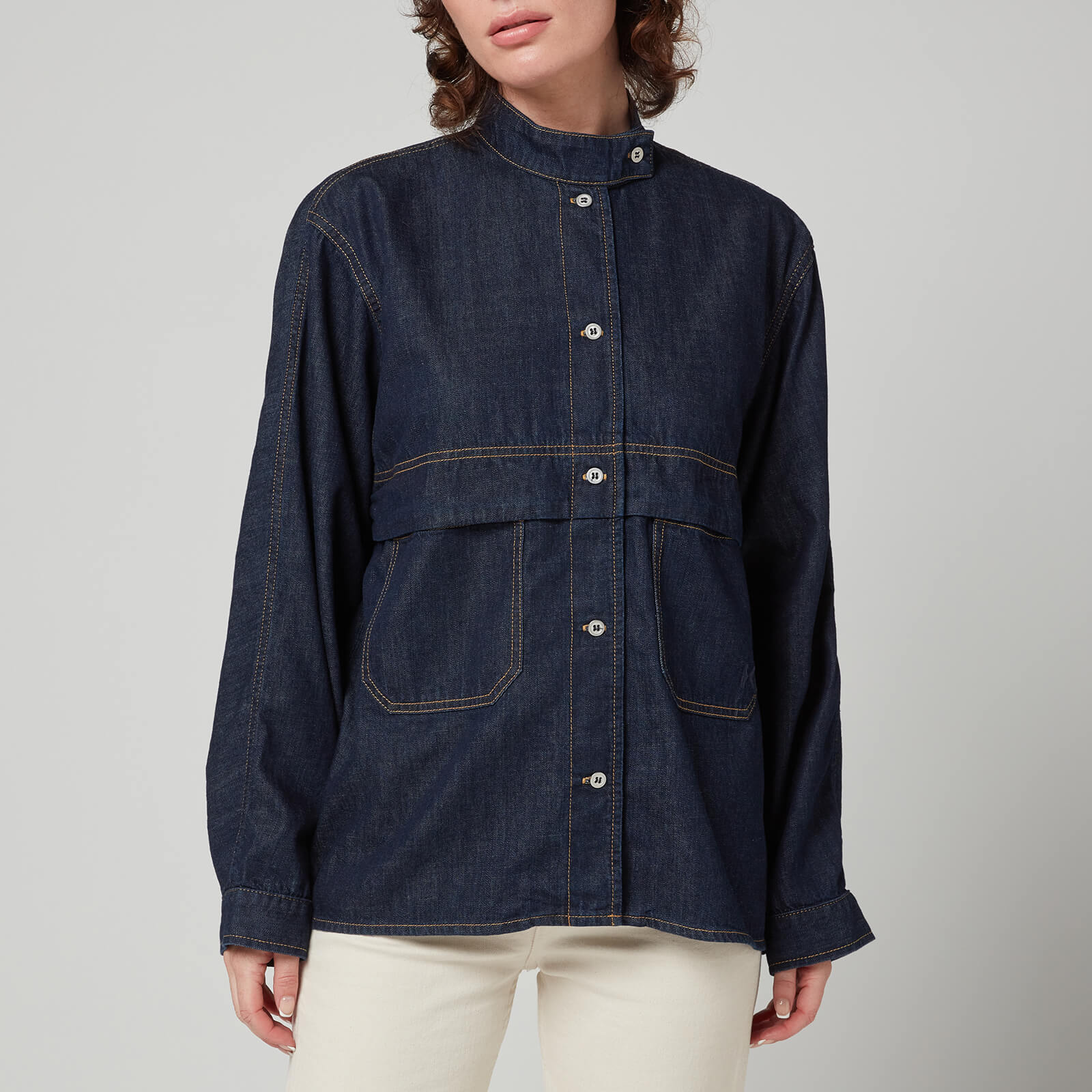 KENZO Women's Denim Shirt - Ink - EU38/UK8