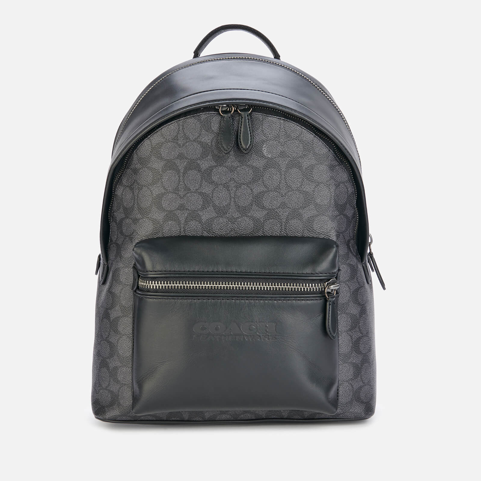 Coach Men's Signature Charter Backpack - Charcoal