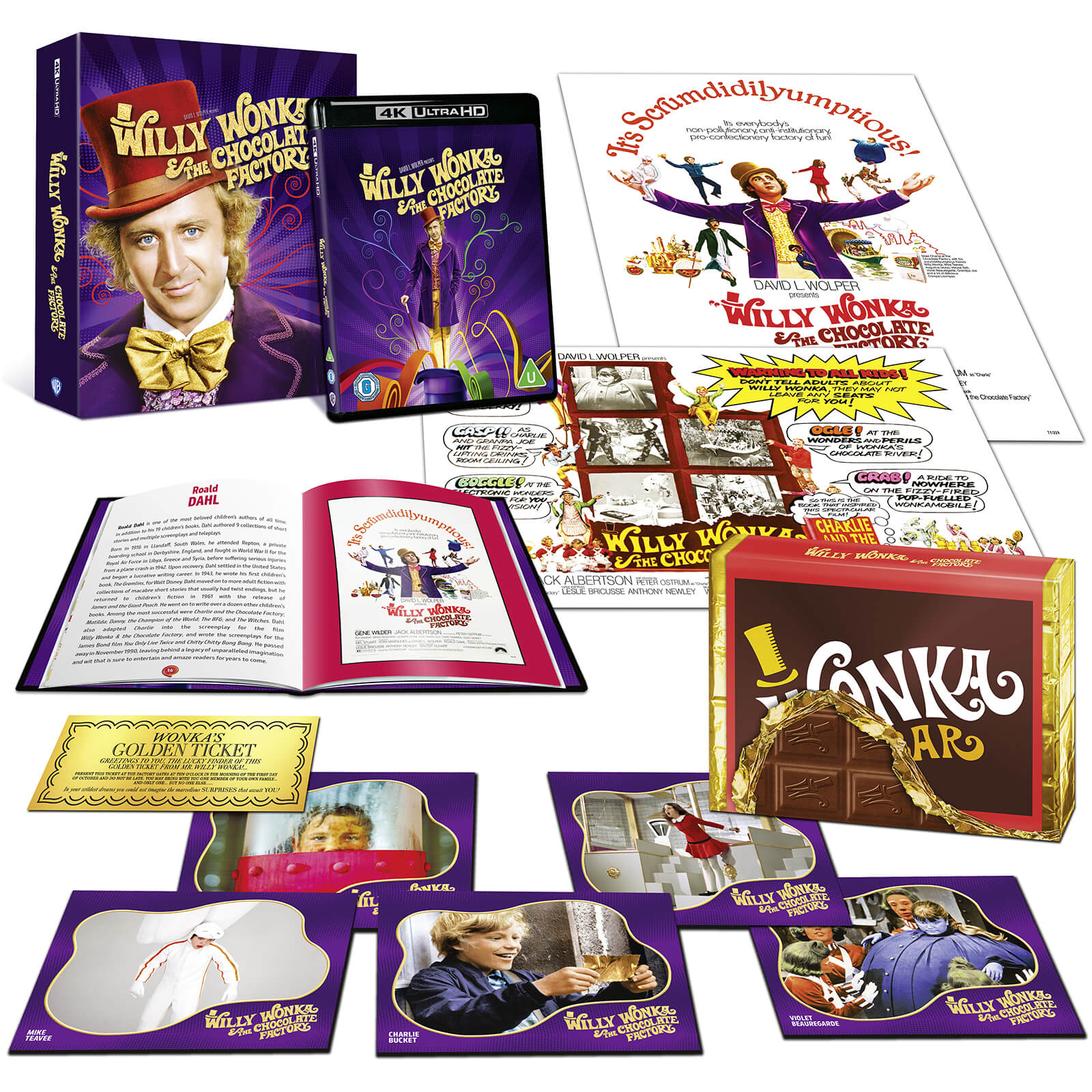 Willy Wonka e la fabbrica di cioccolato - Edizione da Collezione Definitiva - Esclusiva Zavvi