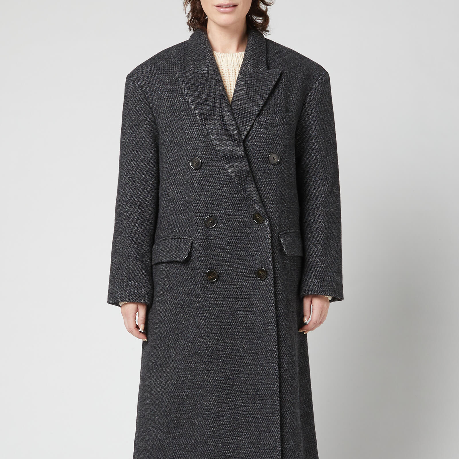 Isabel Marant Etoile Women's Lojima Coat - Anthracite - EU36/UK8
