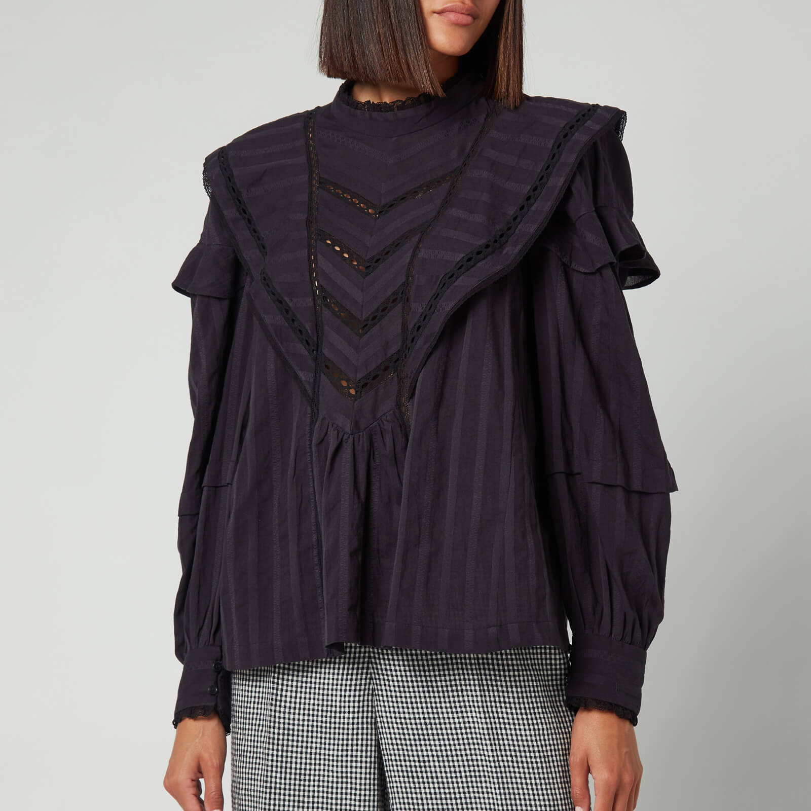 Isabel Marant Etoile Women's Reign Top - Black - EU40/UK12