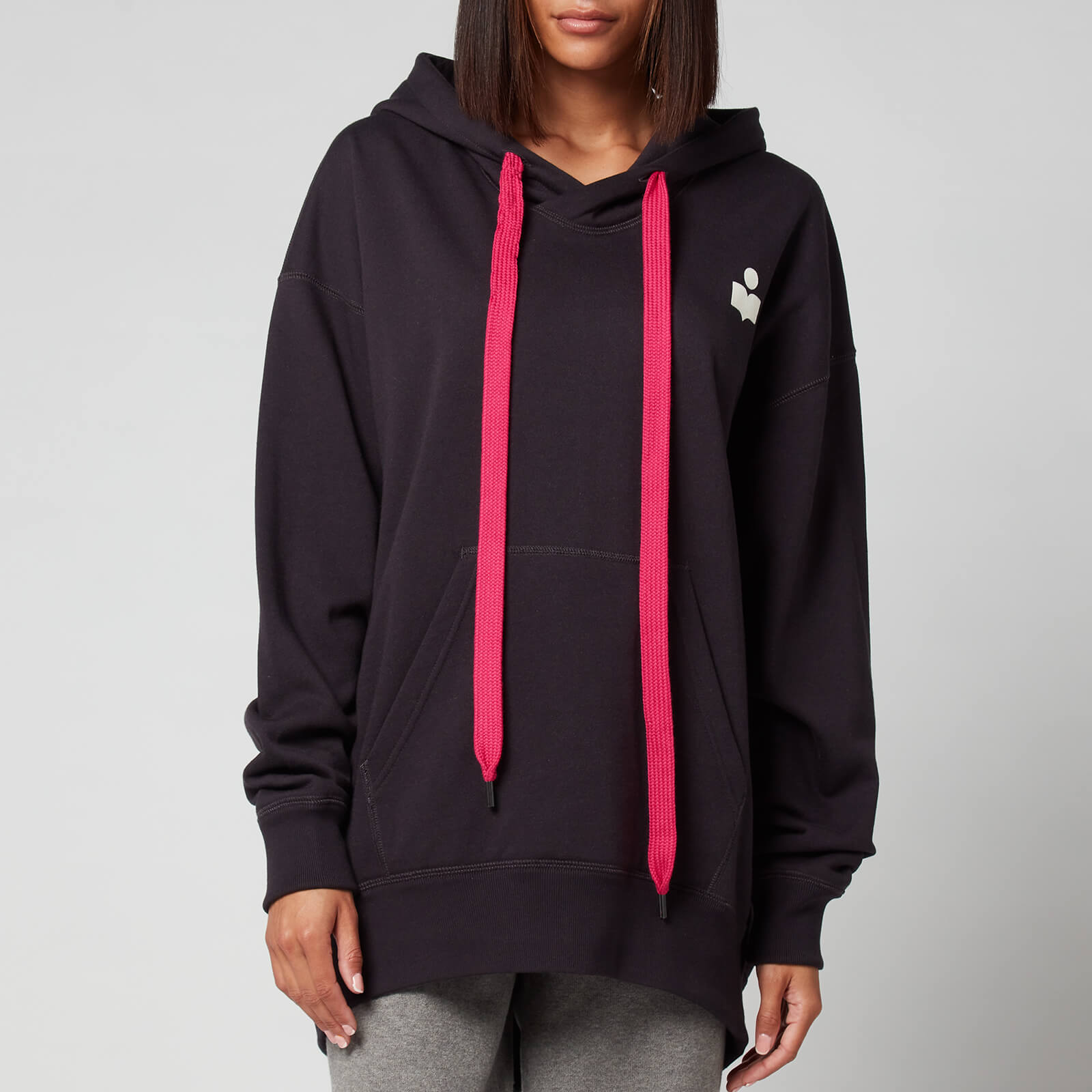 Isabel Marant Étoile Women's Miline Hooded Top - Faded Black - EU38/UK10