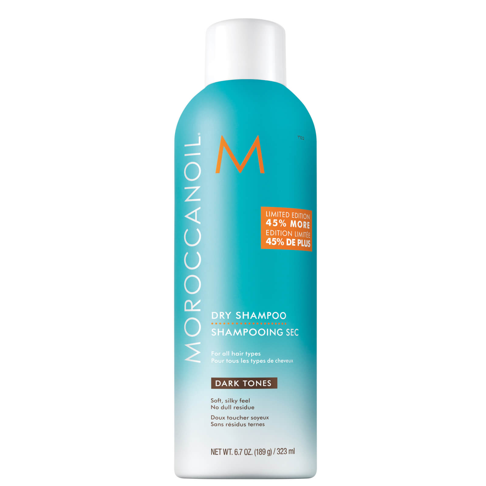 Moroccanoil Dry Shampoo Dark Tones Supersize (over 45% Extra Free)