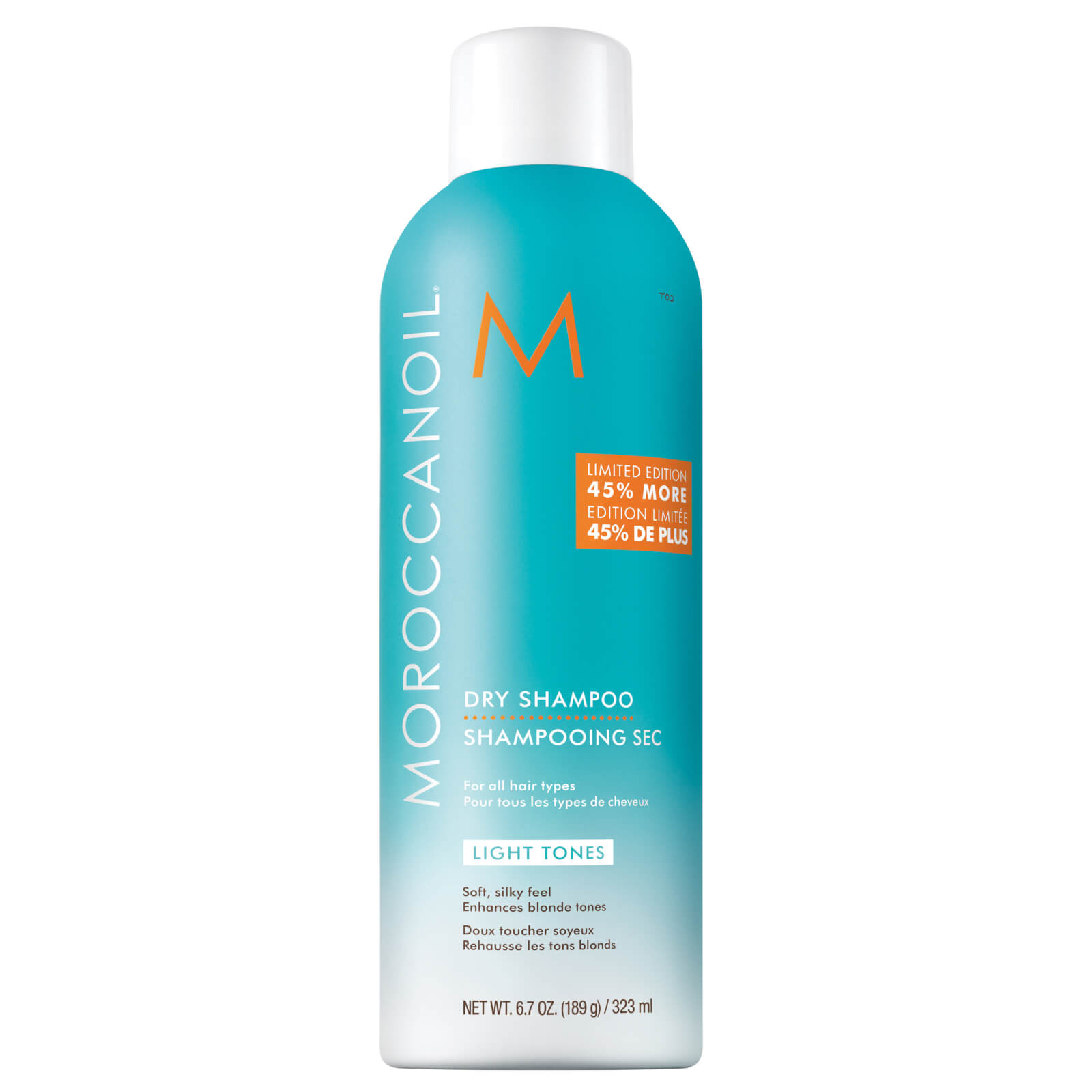 

Moroccanoil Dry Shampoo Light Tones Supersize (Over 45% Extra Free)